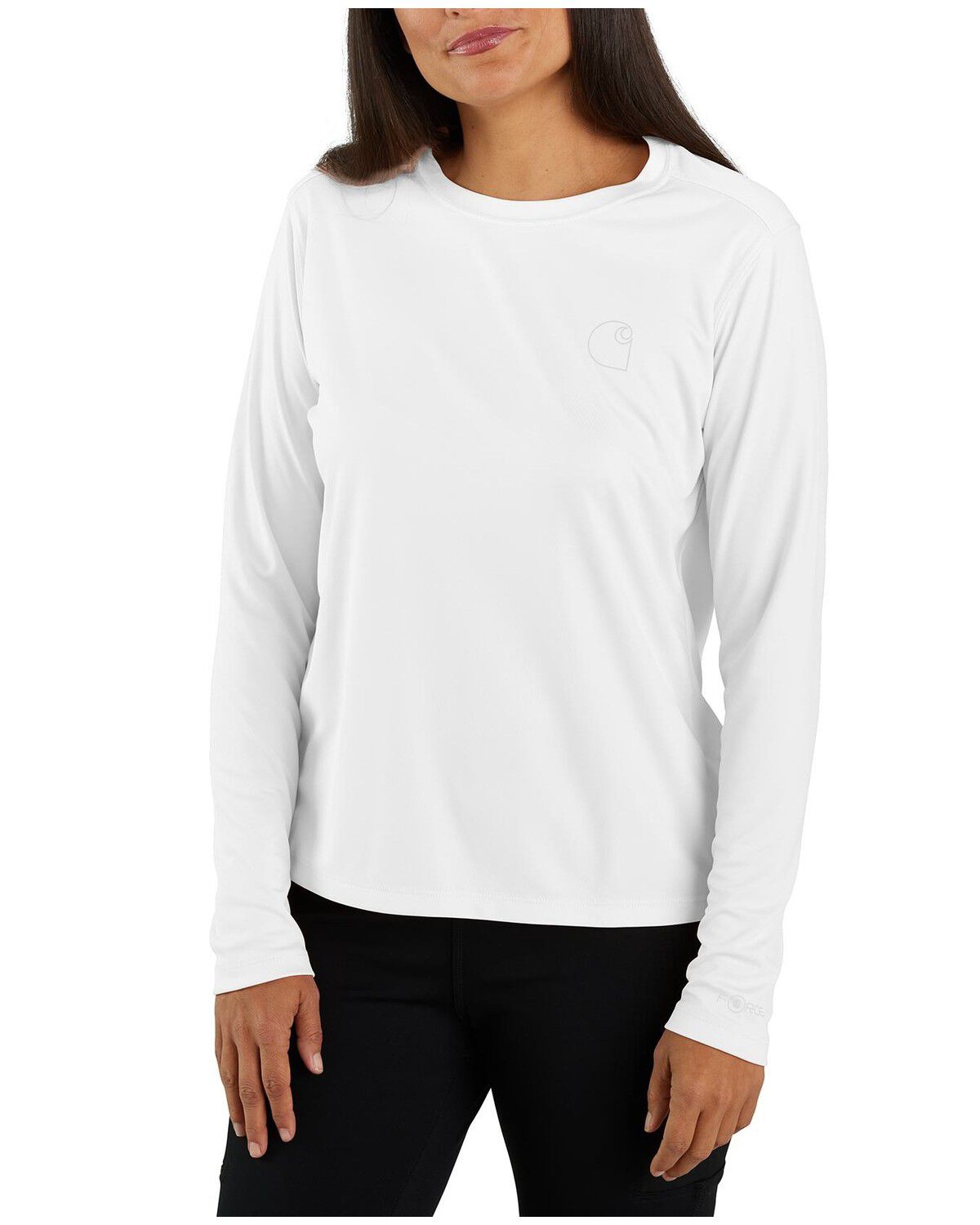 Women's Carhartt Force Sun Defender Relaxed Fit Lightweight Logo Graph