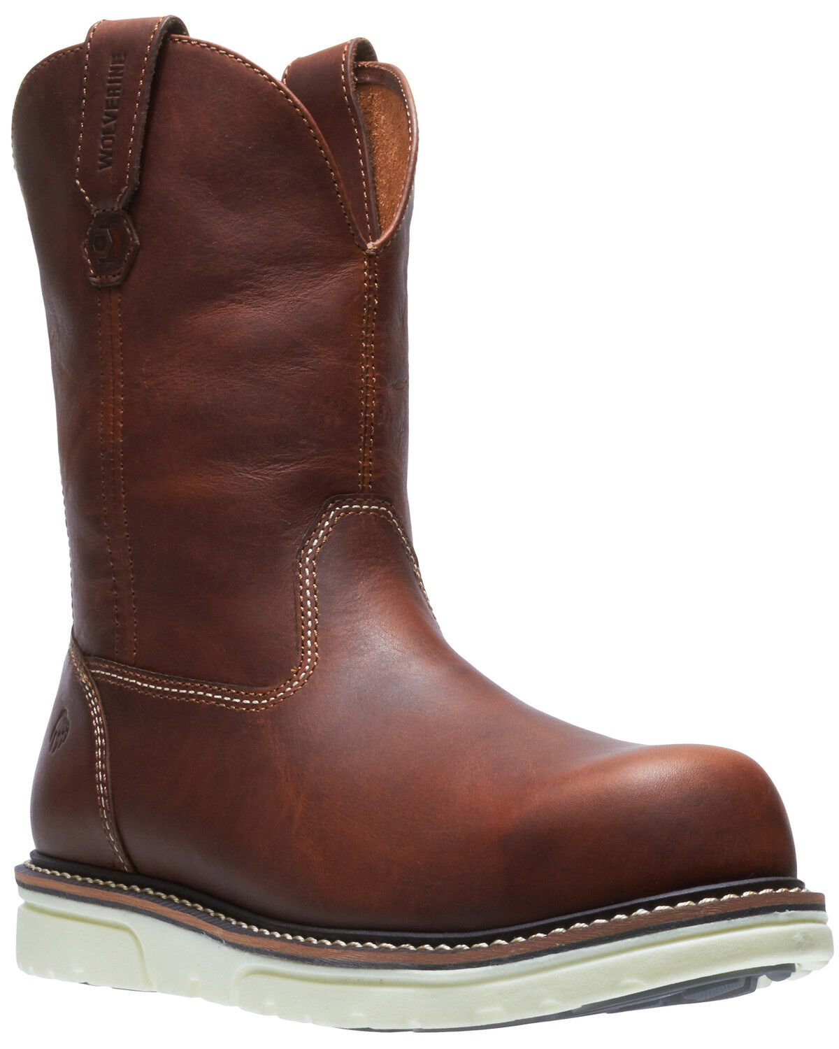 Men's Wolverine I-90 Durashocks Carbonmax Western Work Boots - Composi