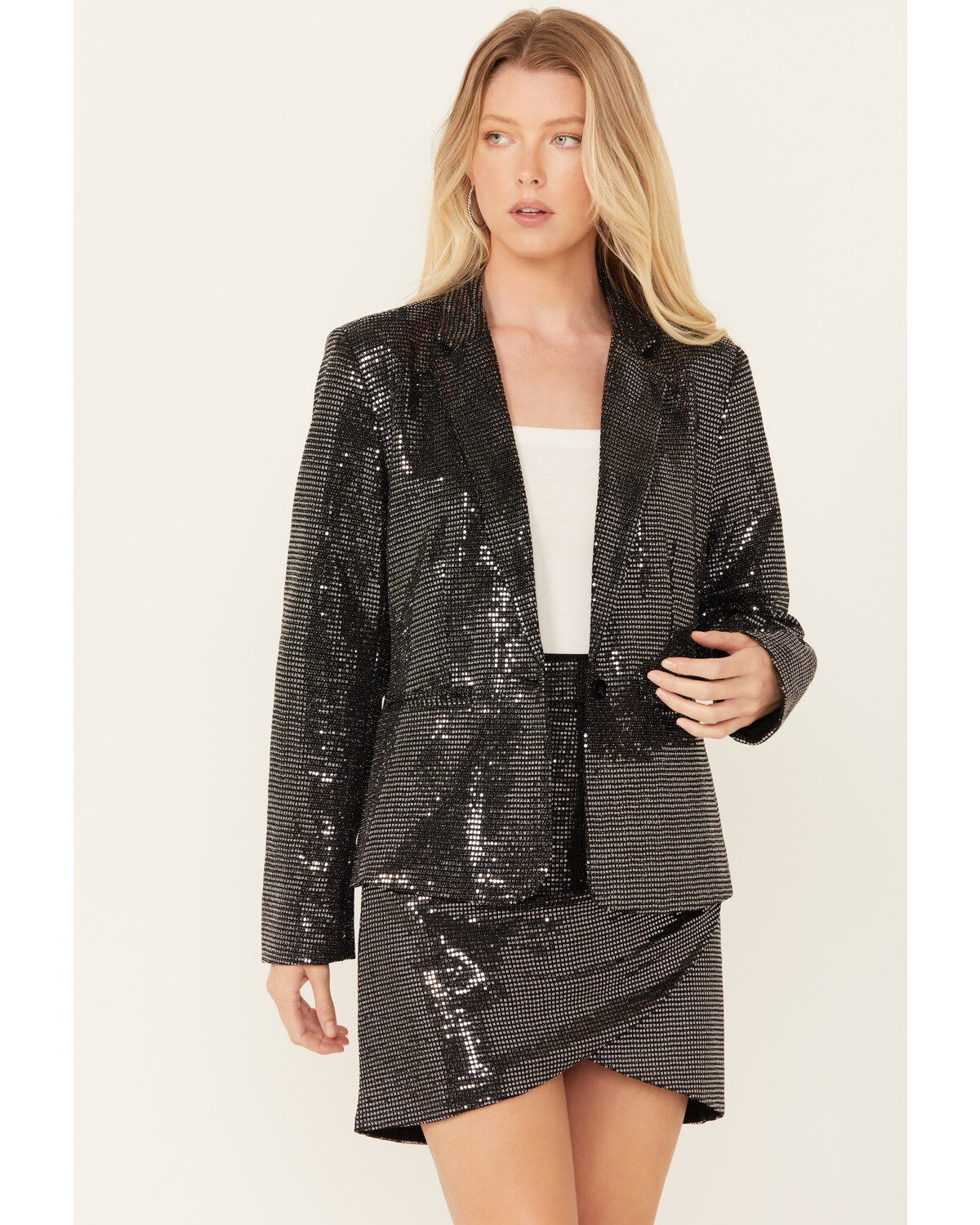 Women's Molly Bracken Sequins Blazer