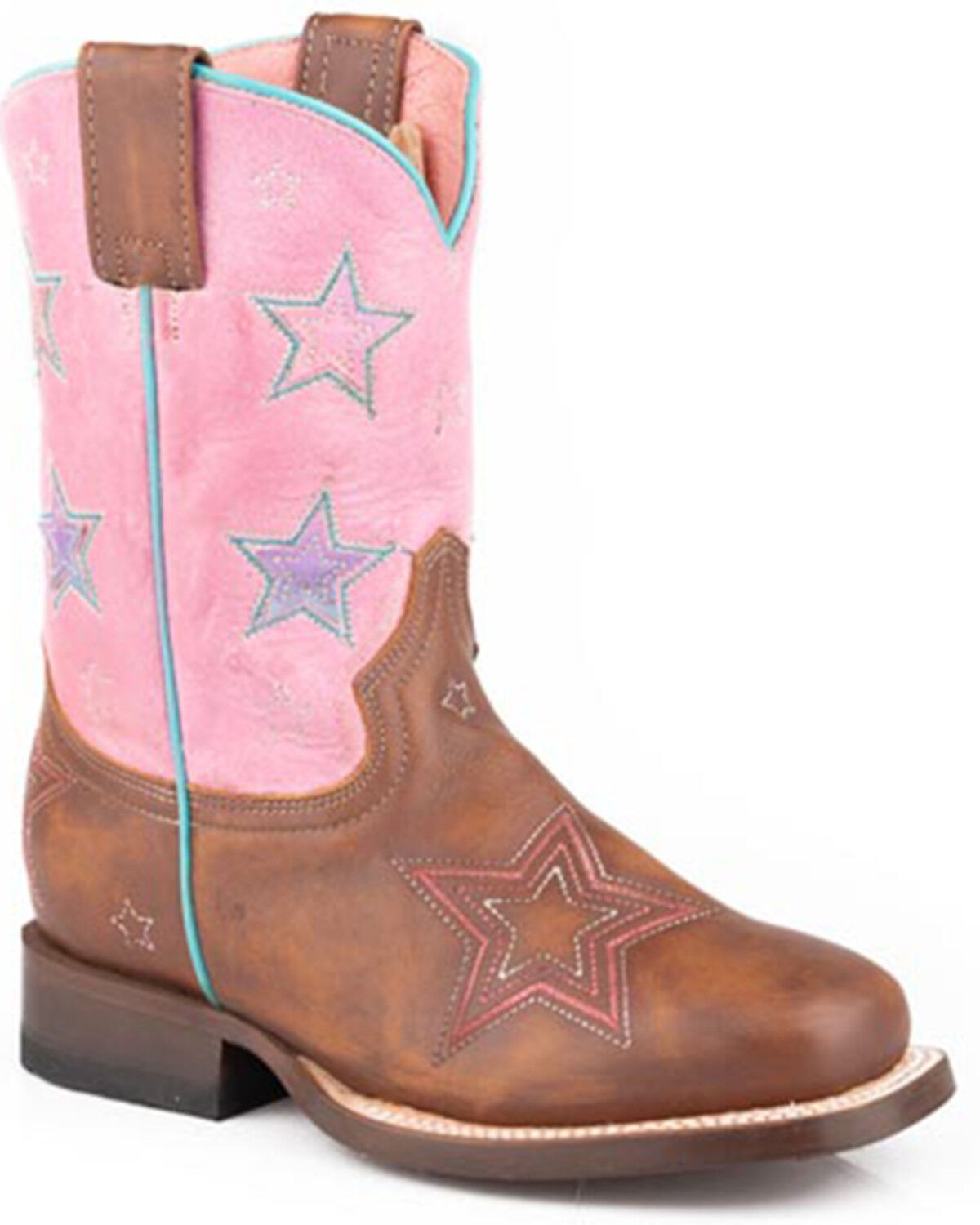 Girls' Roper Little Star Western Boots - Square Toe