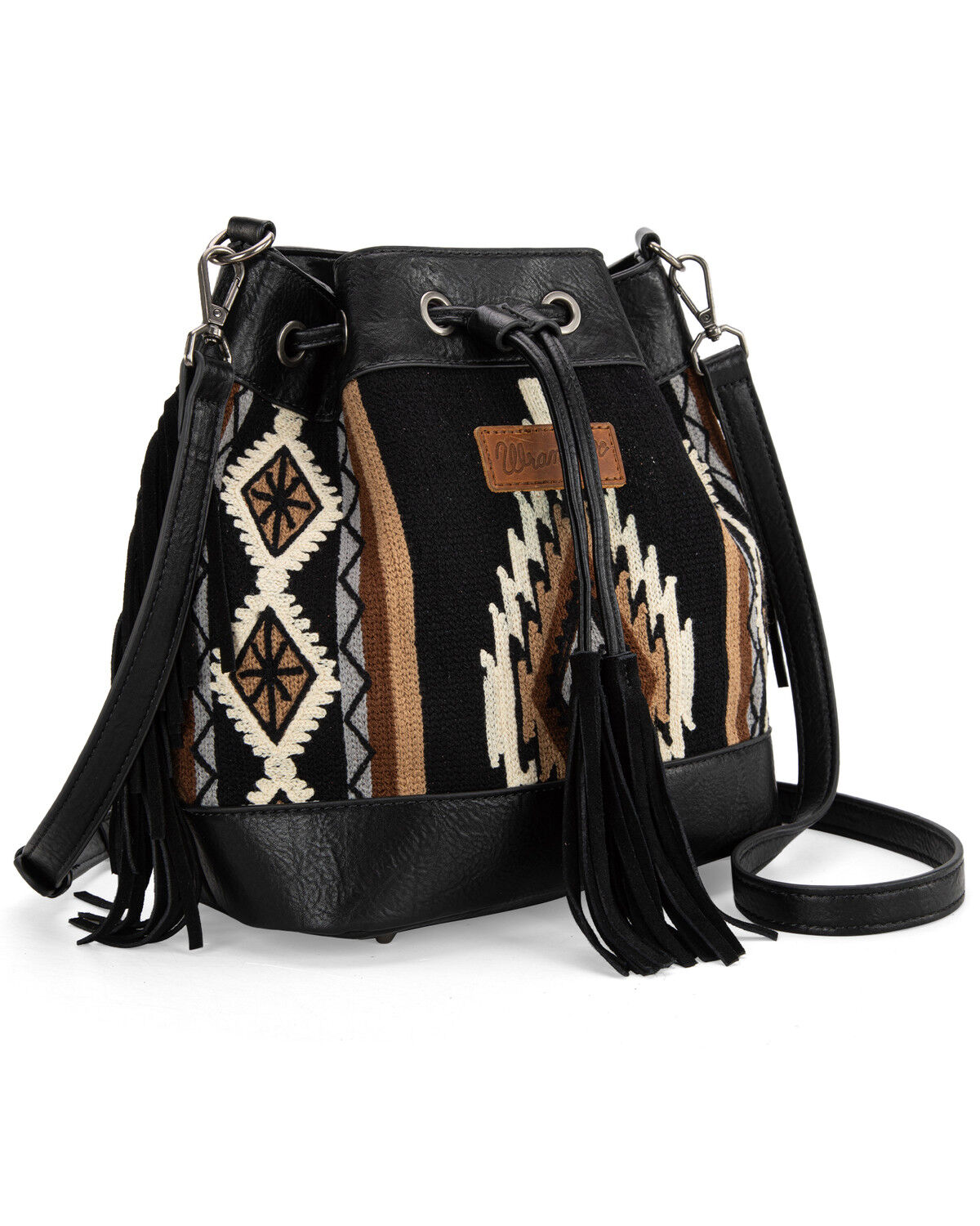 Women's Wrangler Daenerys Winter Southwestern Drawstring Crossbody Bag