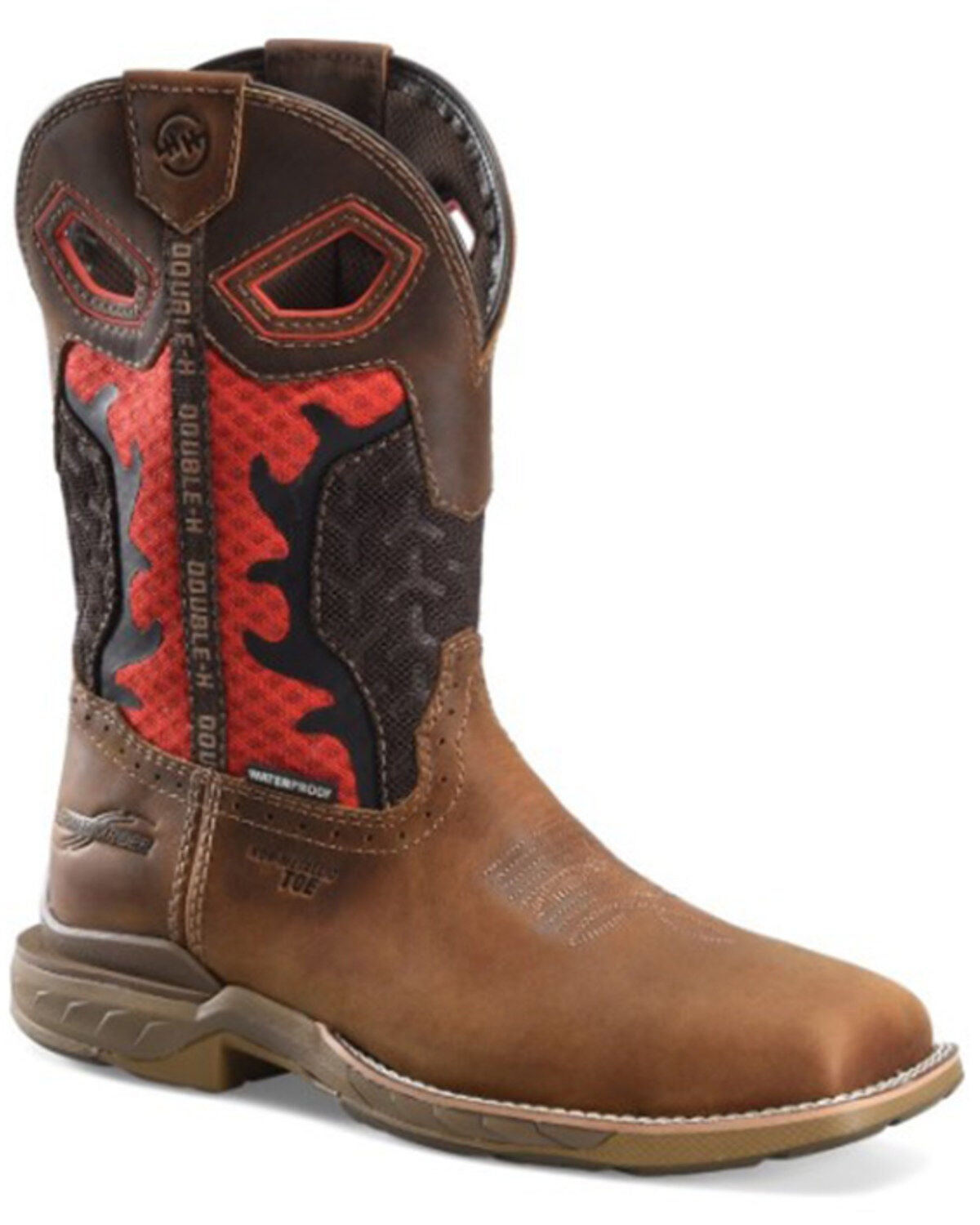 Men's Double H 11" Purge Waterproof Work Boots - Composite Toe
