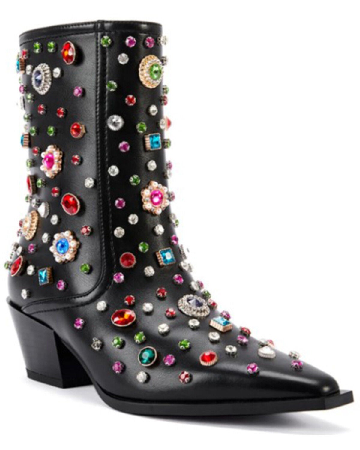 Women's Azalea Wang Sprinkles Western Booties - Snip Toe