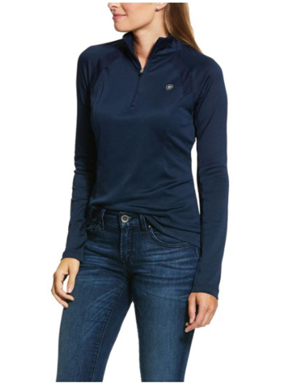 Women's Ariat Sunstopper 2.0 1/4 Zip Baselayer Shirt