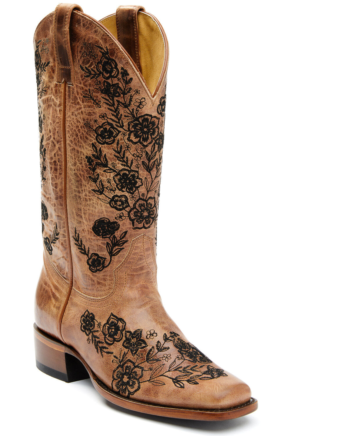 Women's Shyanne Wildflower Western Boots - Square Toe