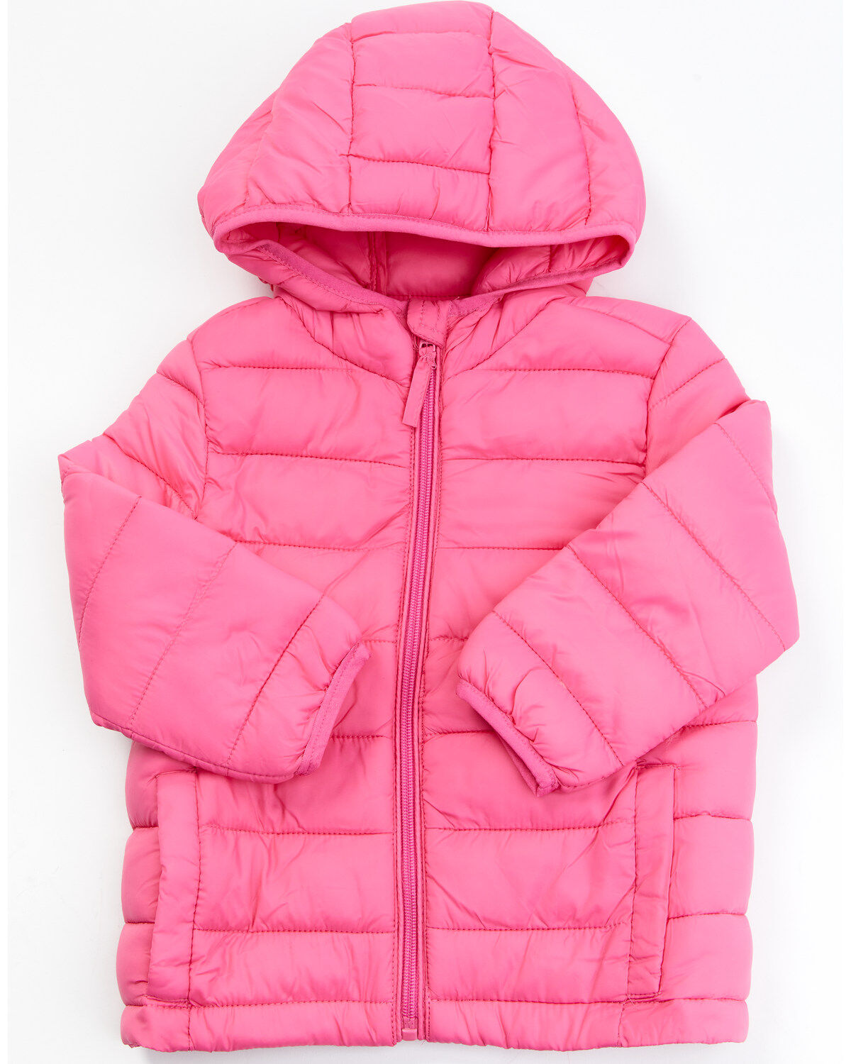 Girls' Urban Republic Quilted Packable Puffer Hooded Jacket
