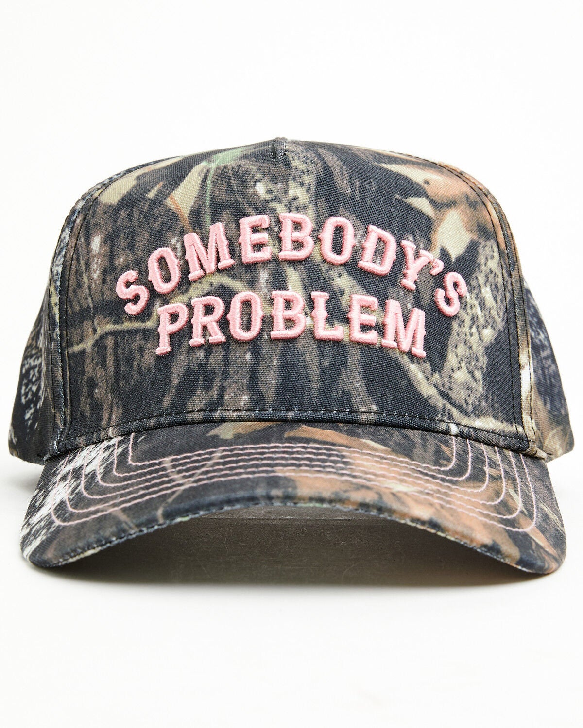 Women's Idyllwind Somebody's Problem Camo Ball Cap
