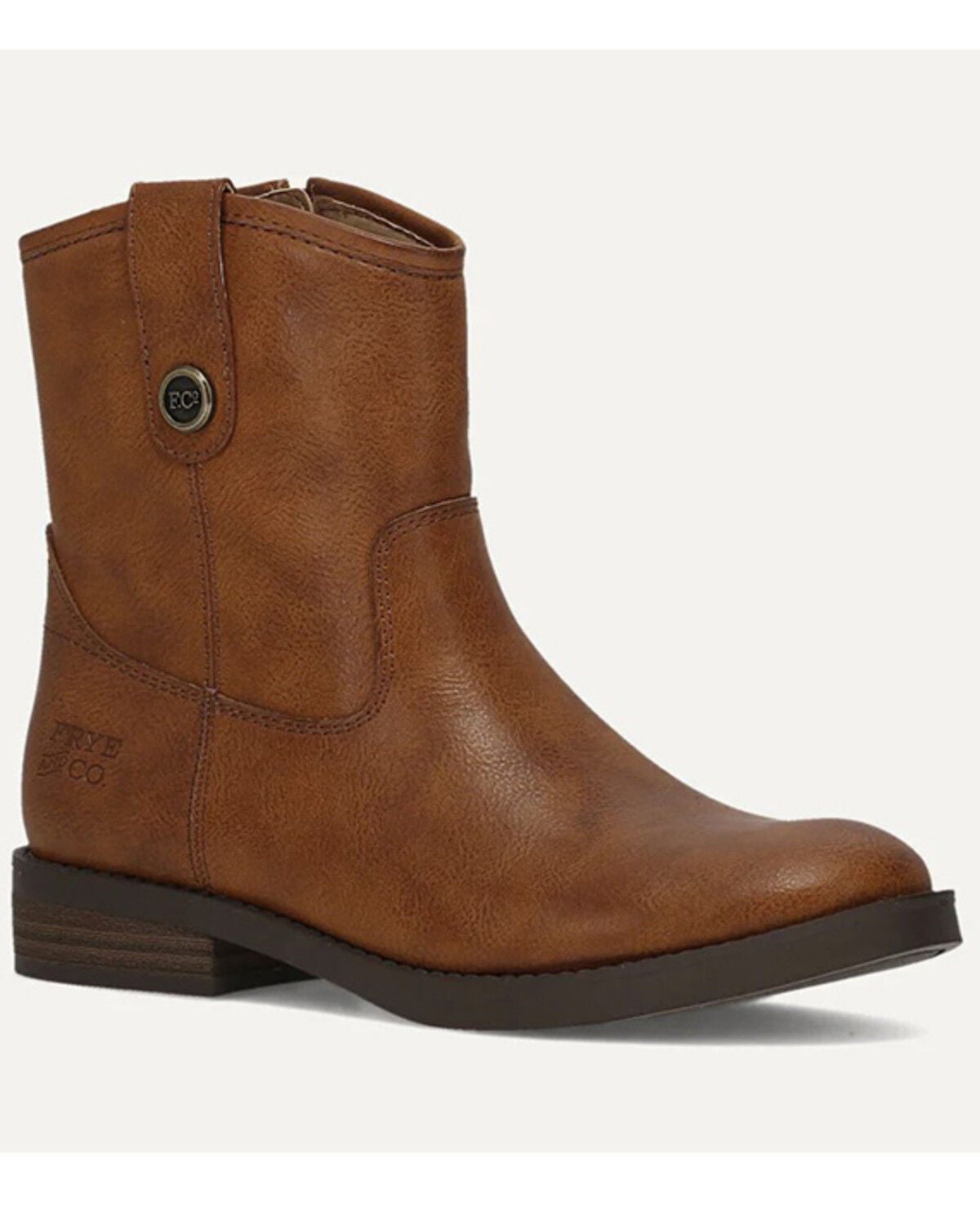 Girls' Frye & Co Kellie Button Short Boots - Round Toe