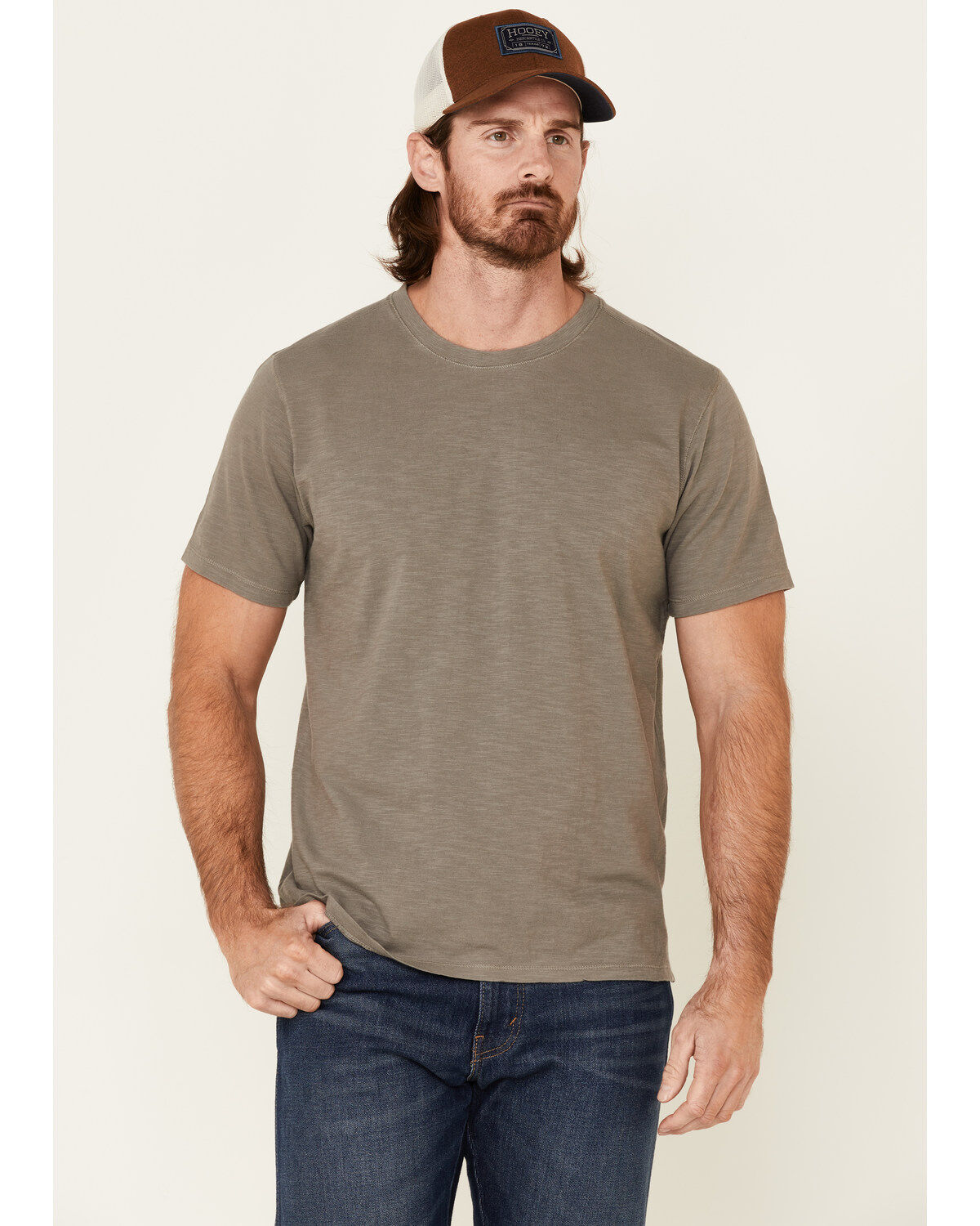 Men's North River Solid Slub Short Sleeve T-Shirt