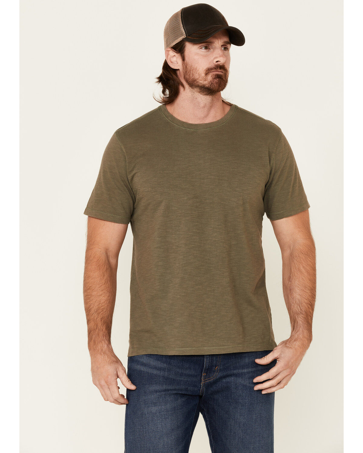 Men's North River Solid Slub Short Sleeve T-Shirt