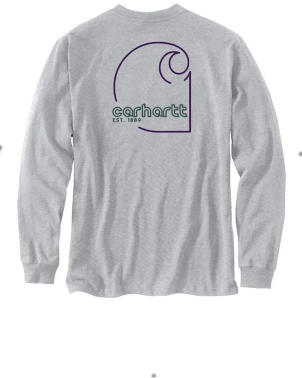 Men's Carhartt Loose Fit Heavyweight Long Sleeve Graphic T-Shirt