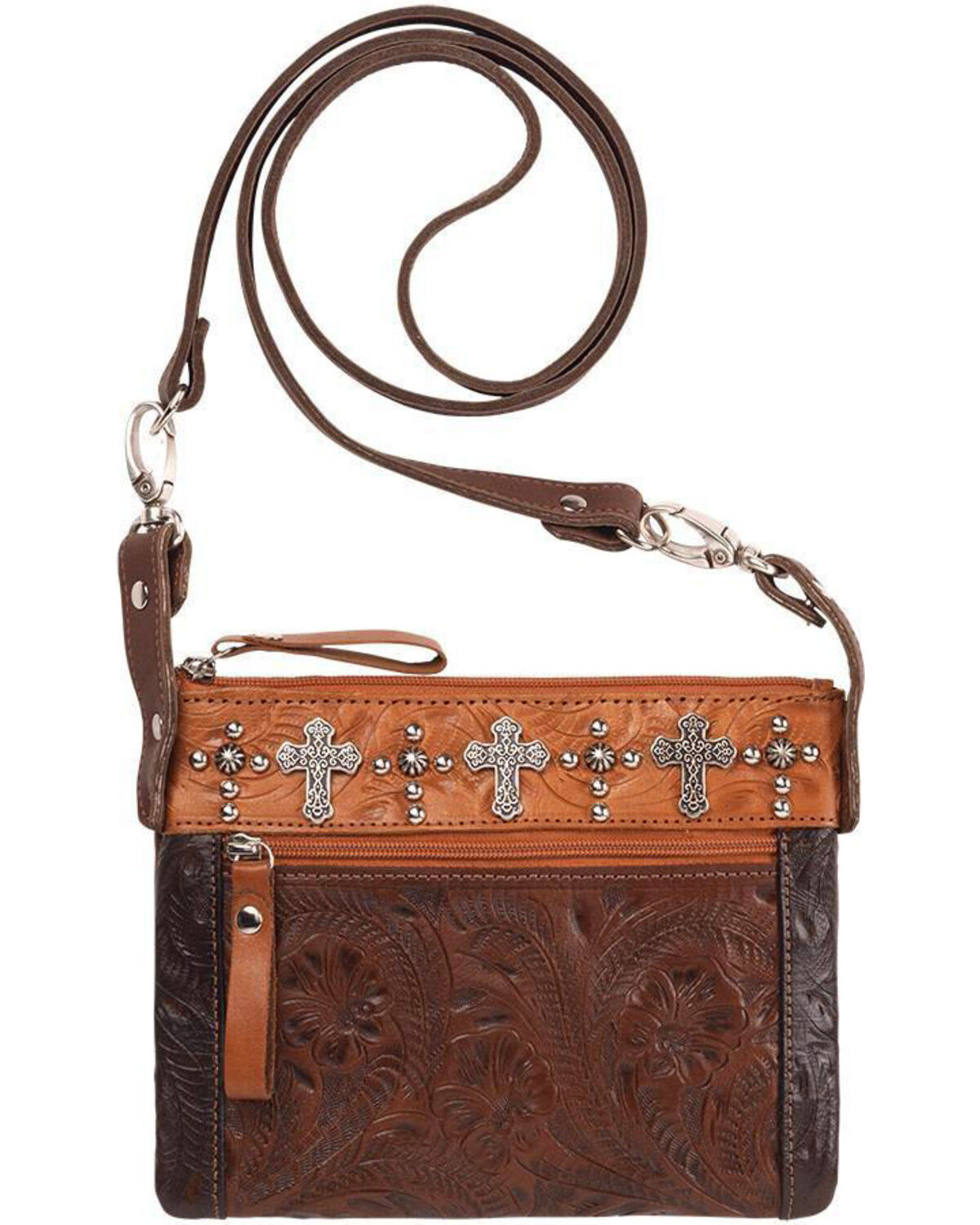 Women's American West Trail Rider Hip Crossbody Bag