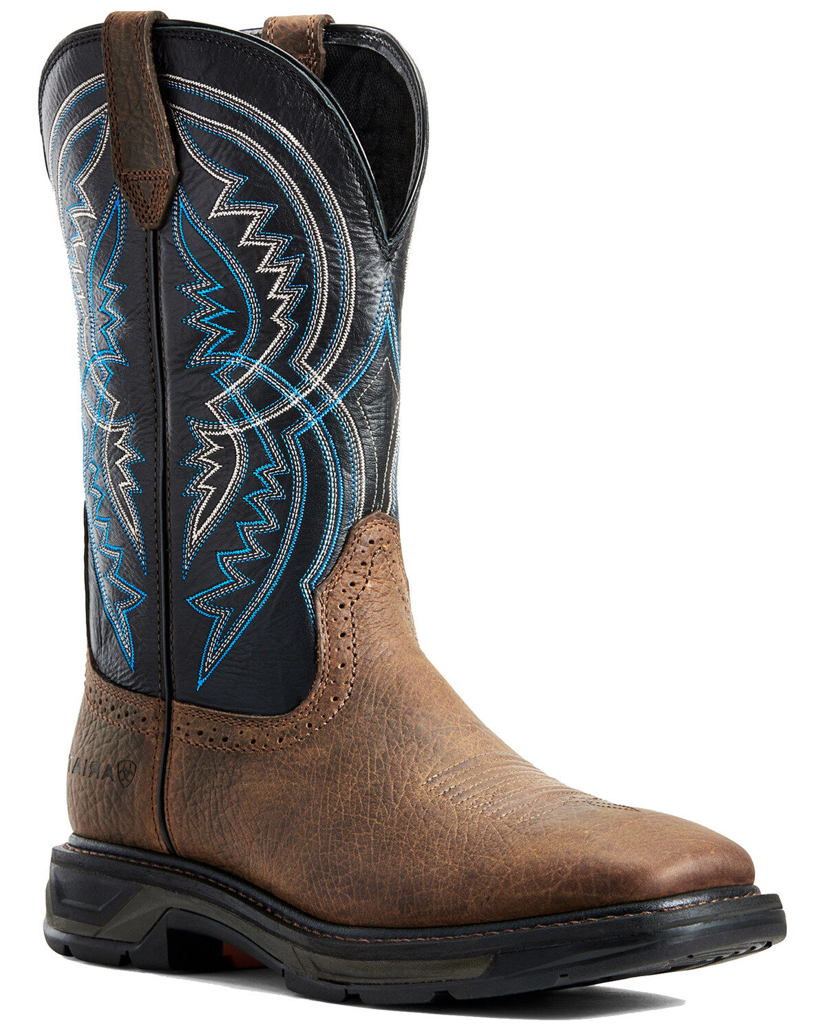 Men's Ariat Coil WorkHog Western Work Boots - Soft Toe