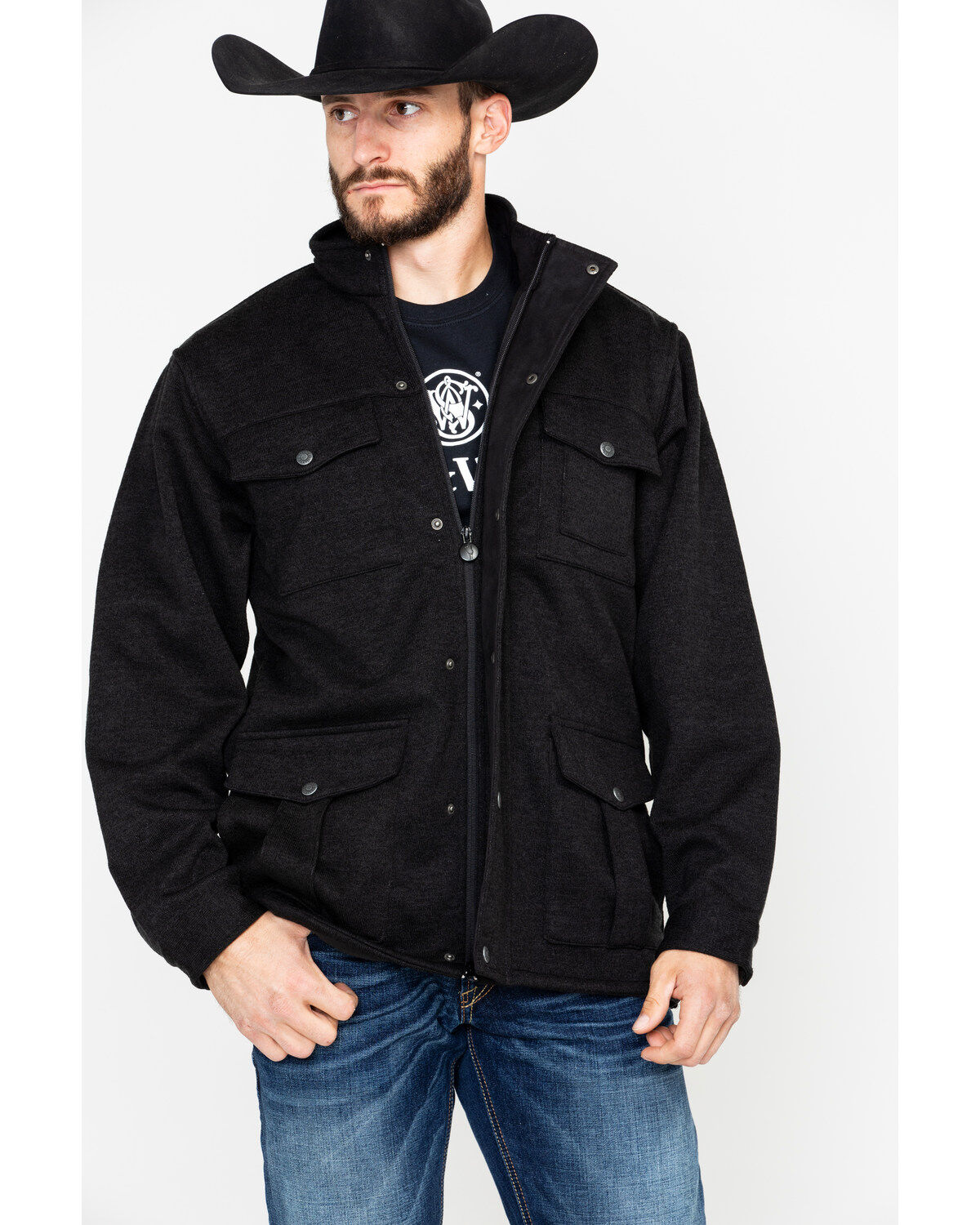 Men's Outback Trading Co. Softshell Reid Snap Jacket