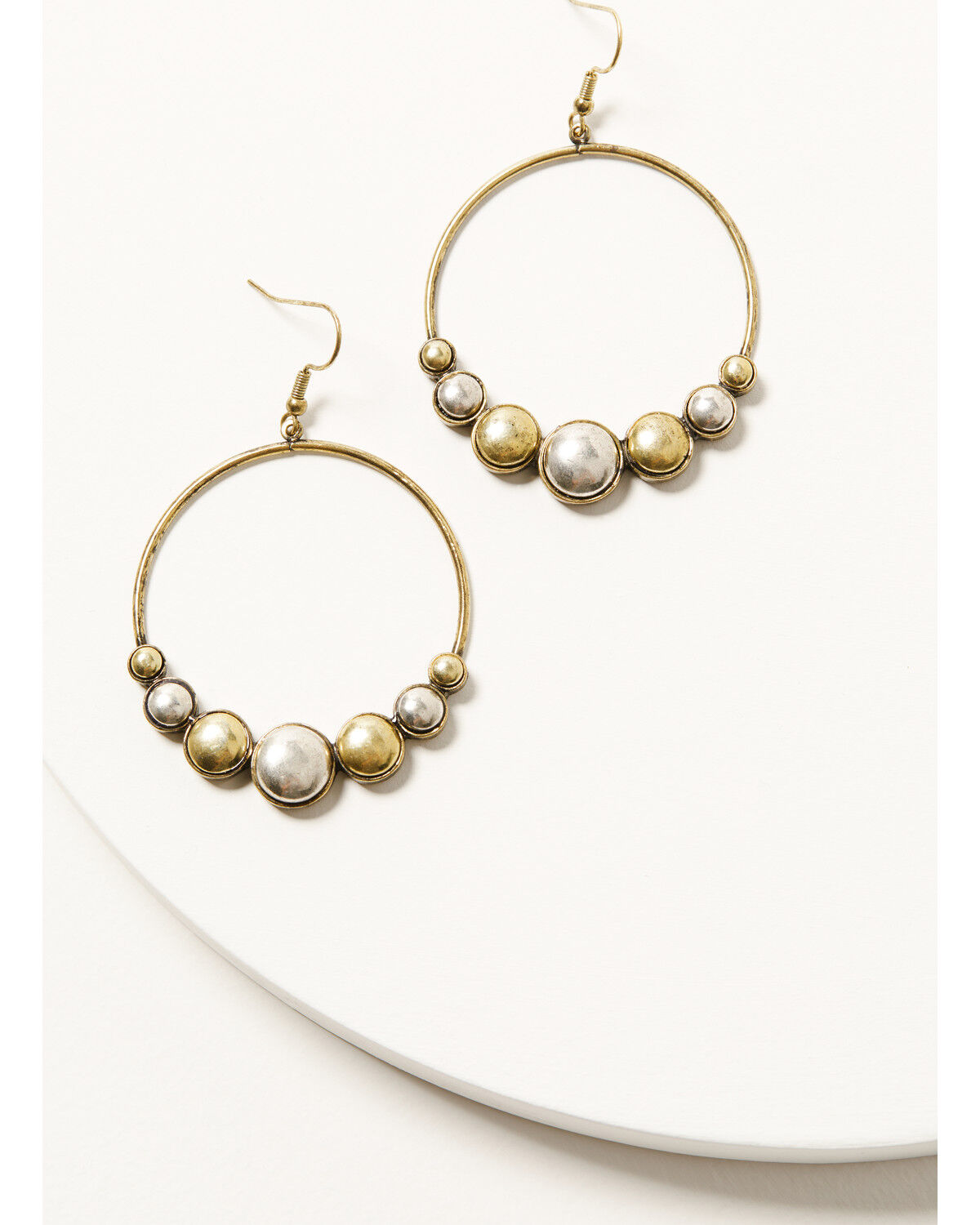 Women's Shyanne Desert Rose Antique Hoop Earrings