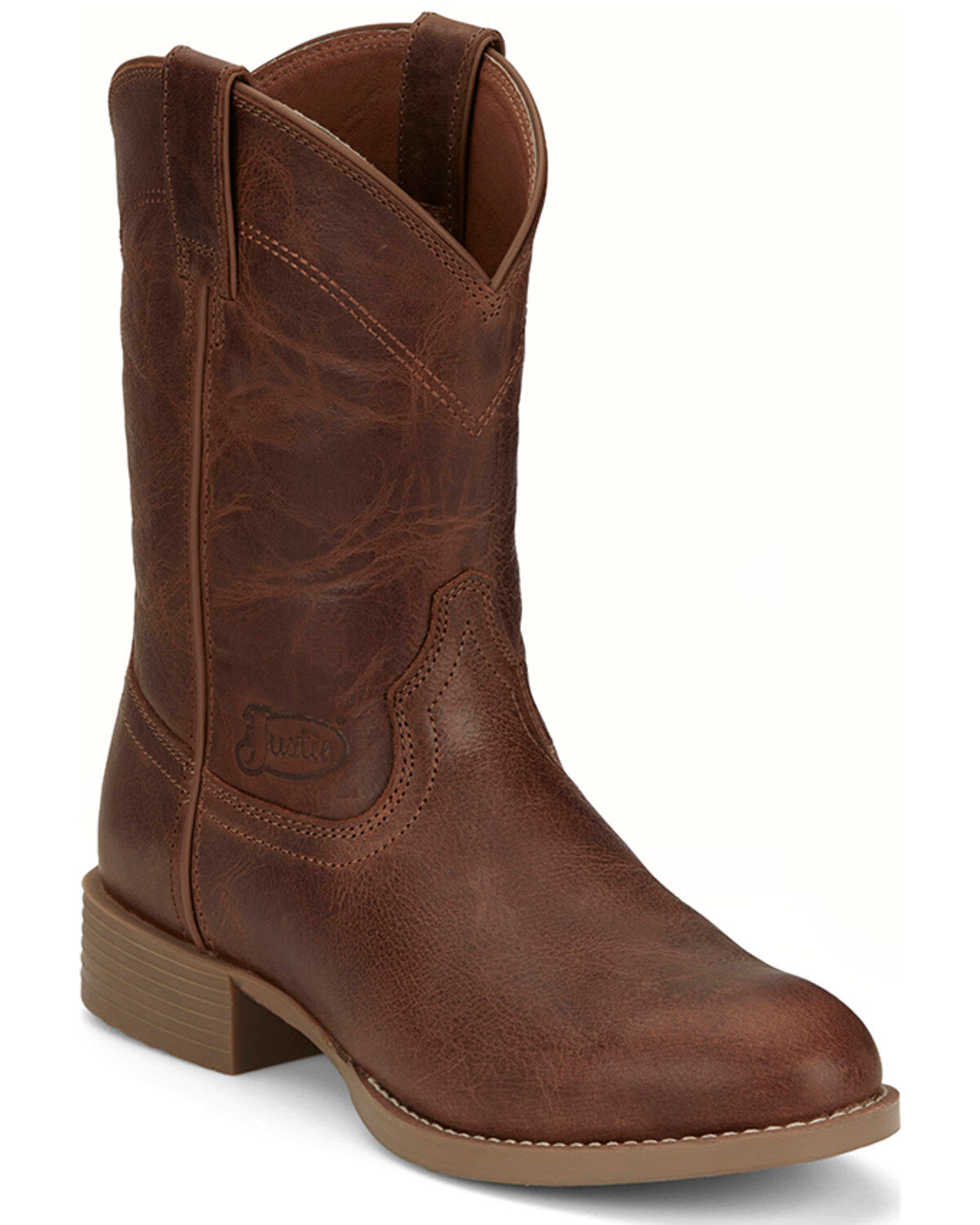Men's Justin Roper Western Boots - Round Toe