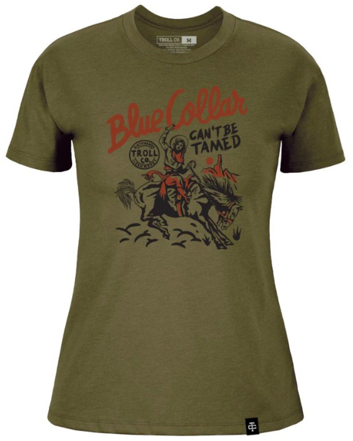 Women's Troll Co Can't Be Tamed Short Sleeve Graphic Tee