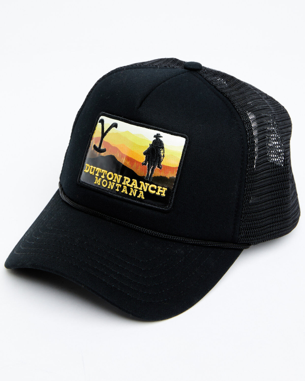 Men's Yellowstone Paramount Network's Dutton Ranch Sunset Range Patch