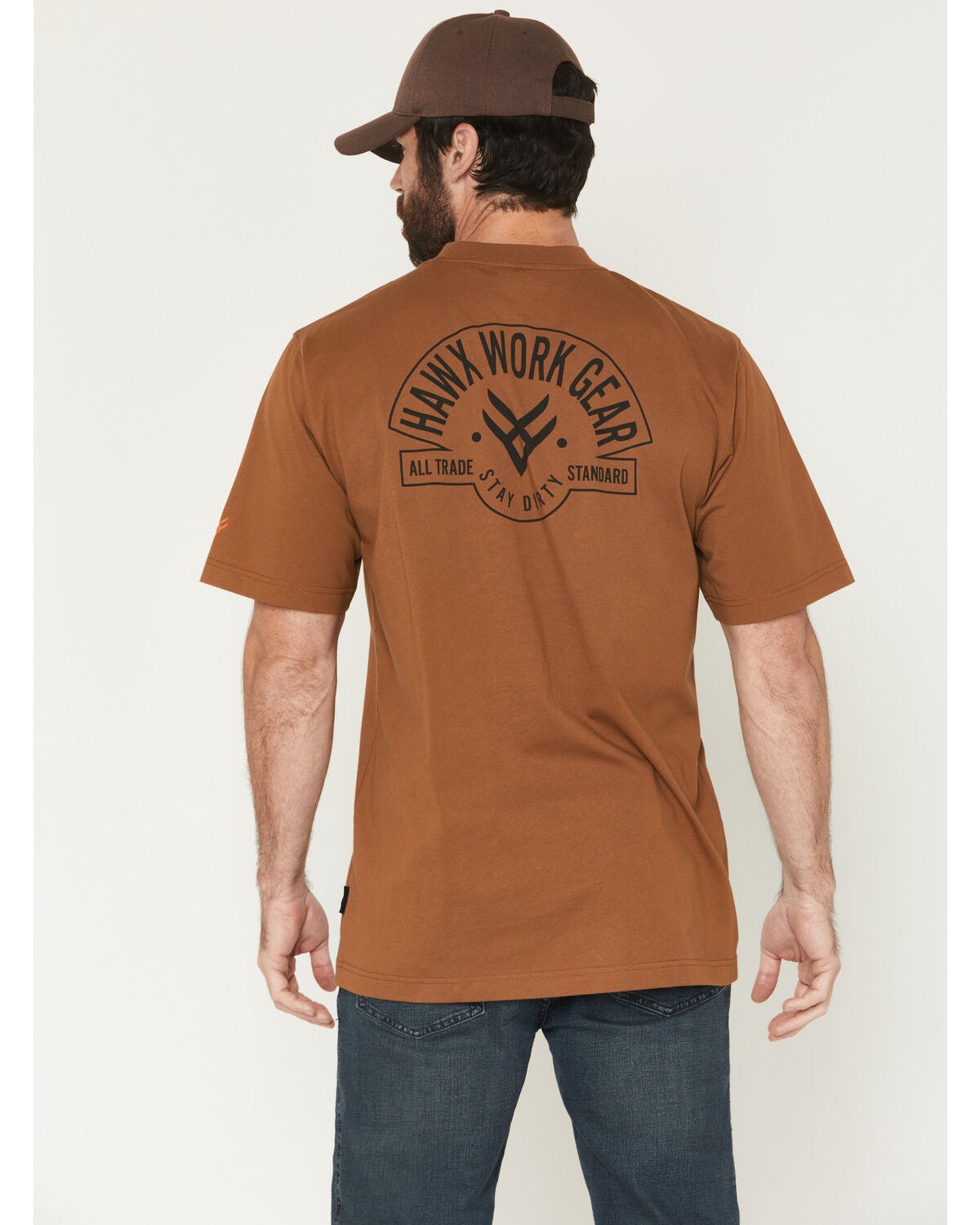 Men's Hawx Stay Dirty Short Sleeve Pocket Work T-Shirt