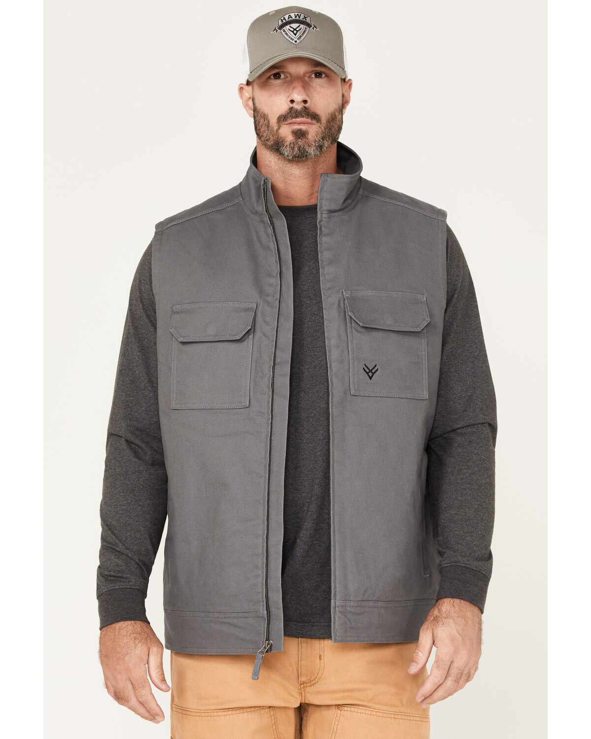 Men's Hawx Canvas Insulated Extreme Cold Work Vest