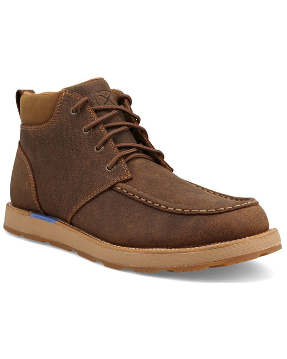 Men's Twisted X 6" CellStretch Wedge Sole Casual Boots - Moc Toe