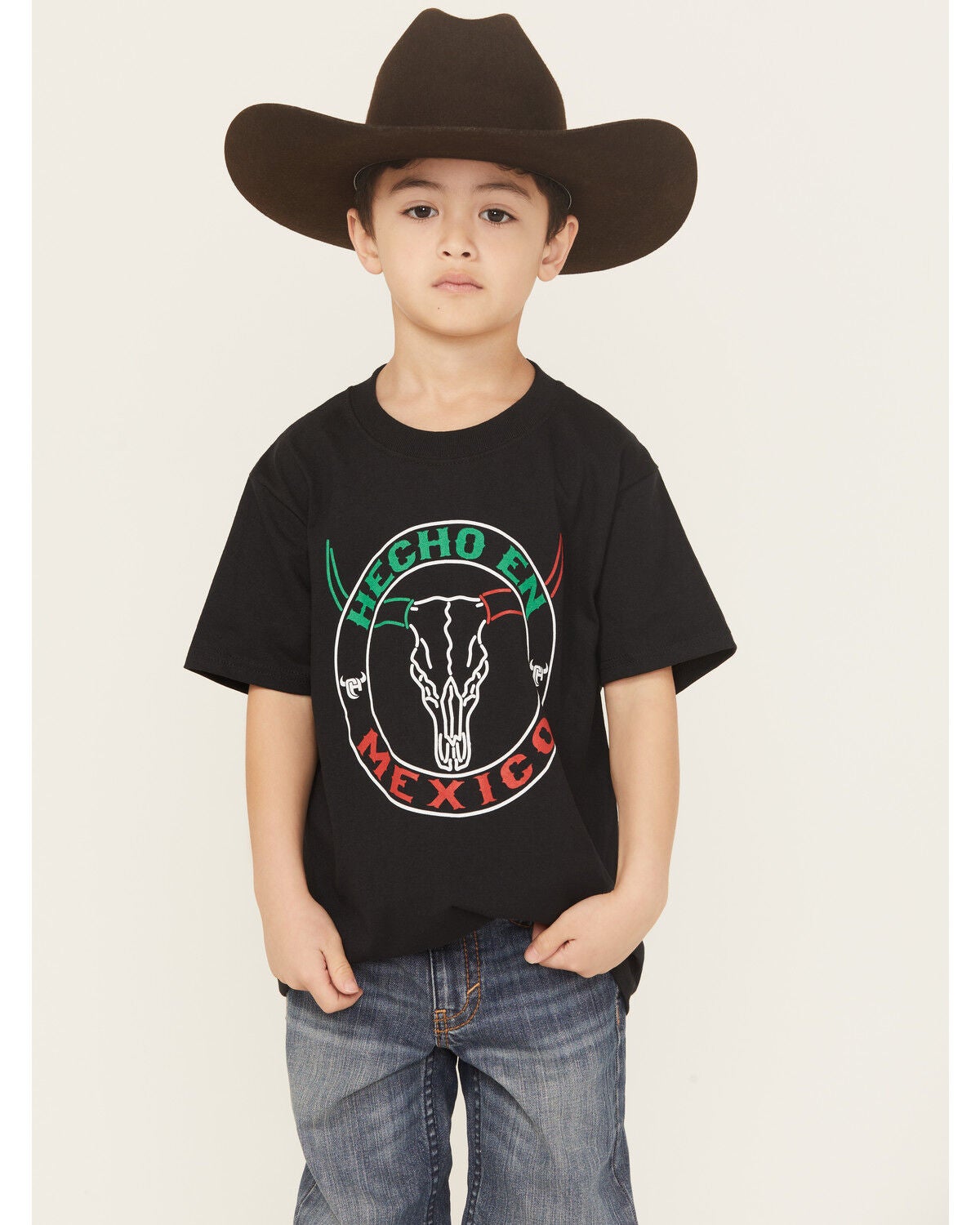Boys' Cowboy Hardware Hecho En Mexico Short Sleeve Graphic T-Shirt