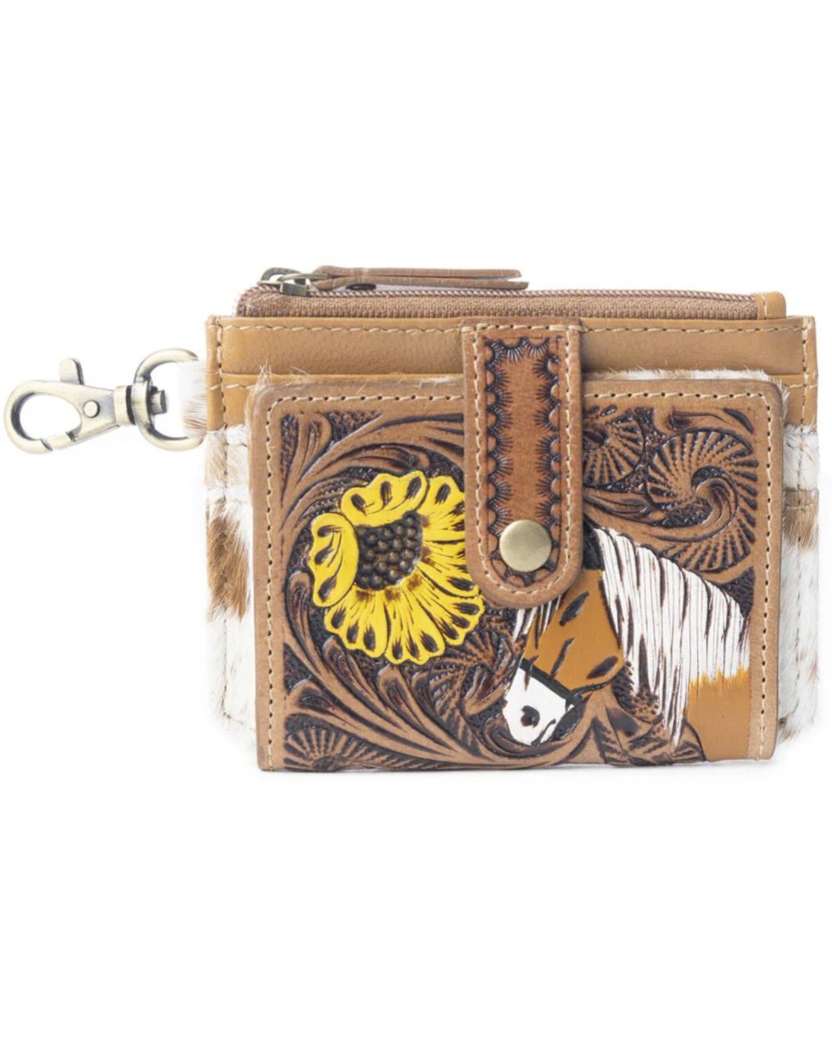 Women's Myra Bag Wildflowers Of The Prairie Credit Card Holder