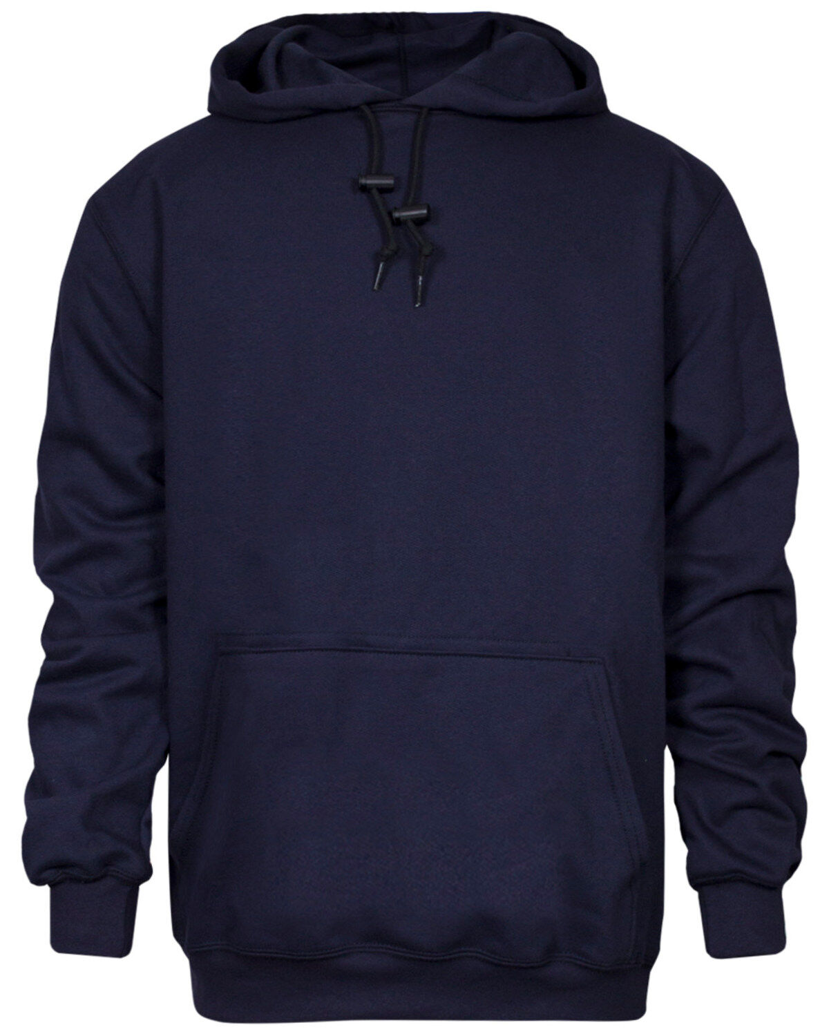 Men's National Safety Apparel Navy FR Heavyweight Hooded Work Sweatshi