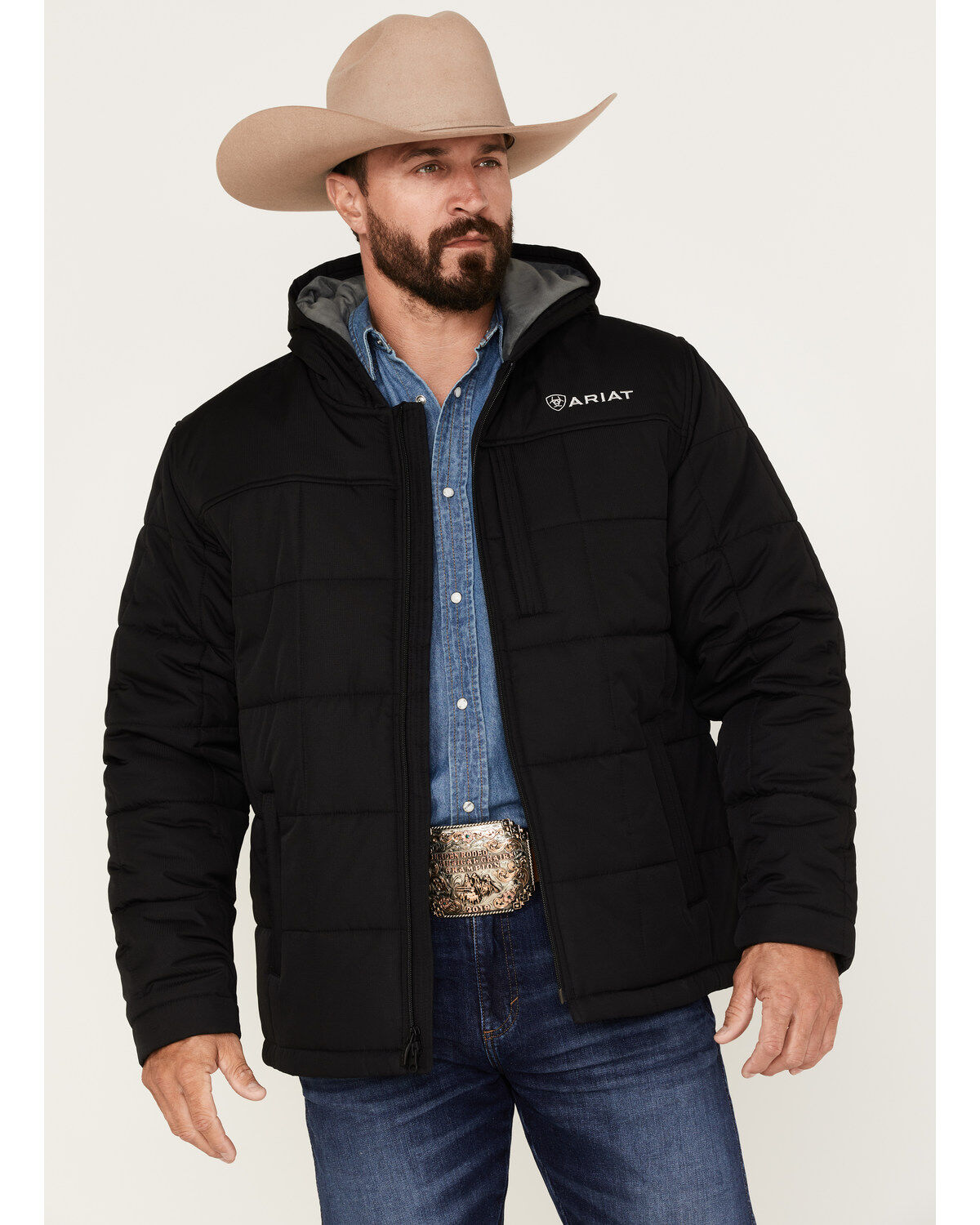 Men's Ariat Crius Insulated Hooded Jacket