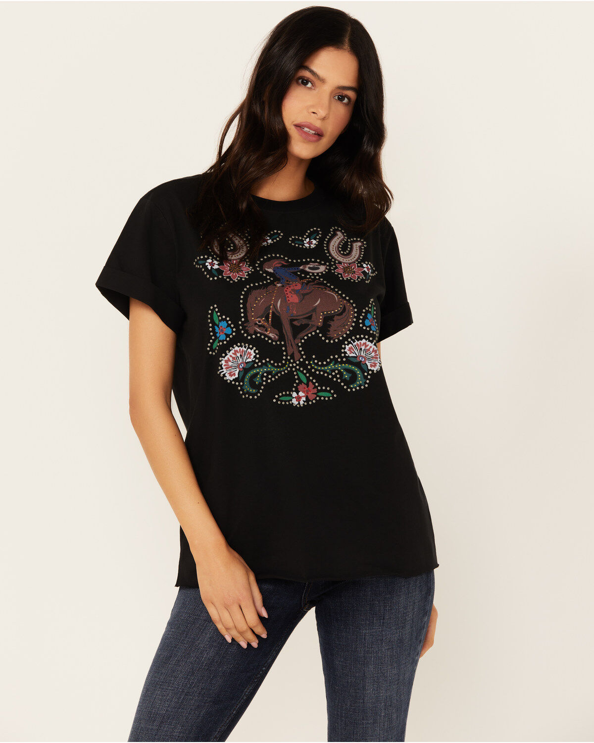 Women's Idyllwind Rowena Nudie Inspired Short Sleeve Graphic Tee