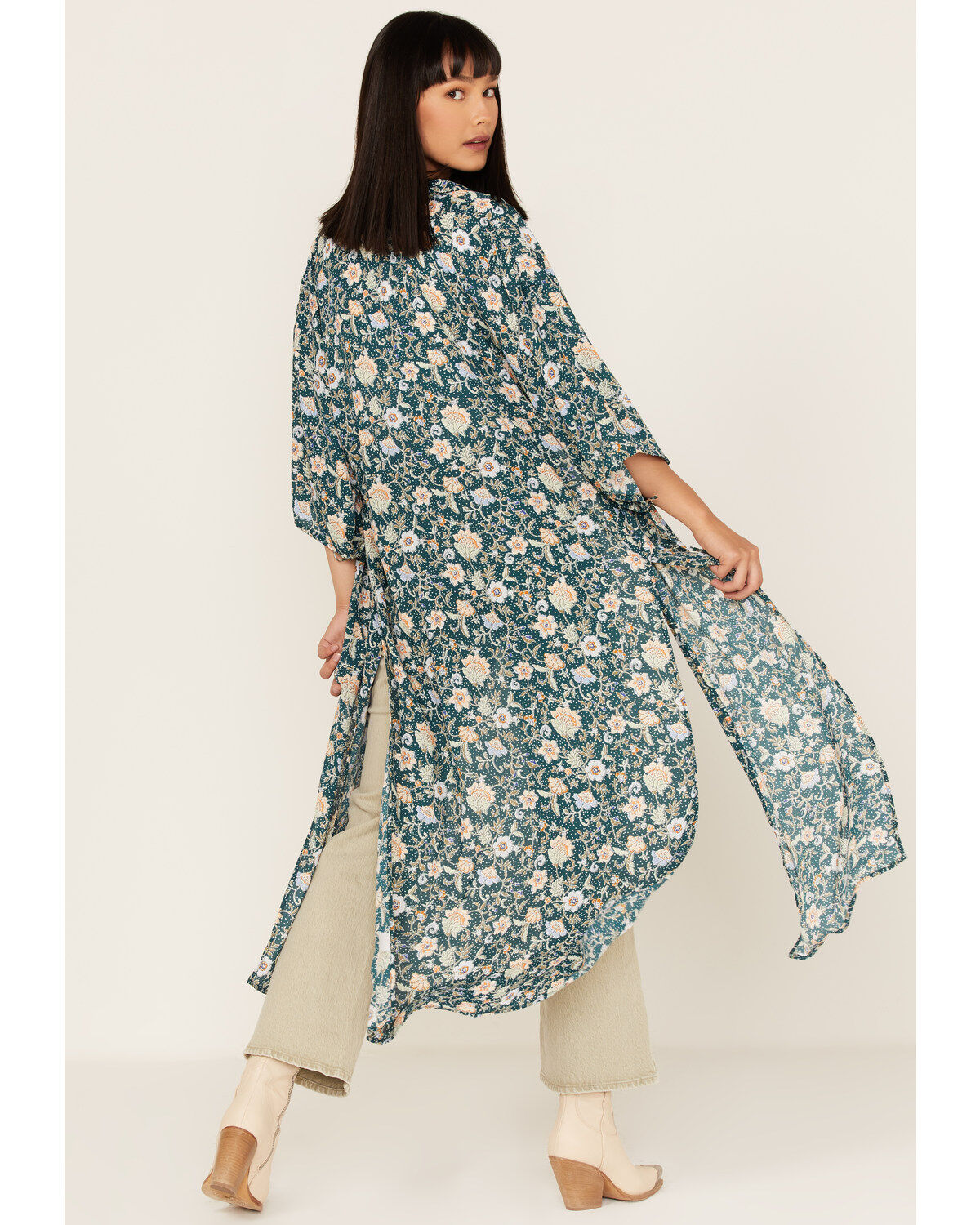 Women's Shyanne Floral Print Kimono