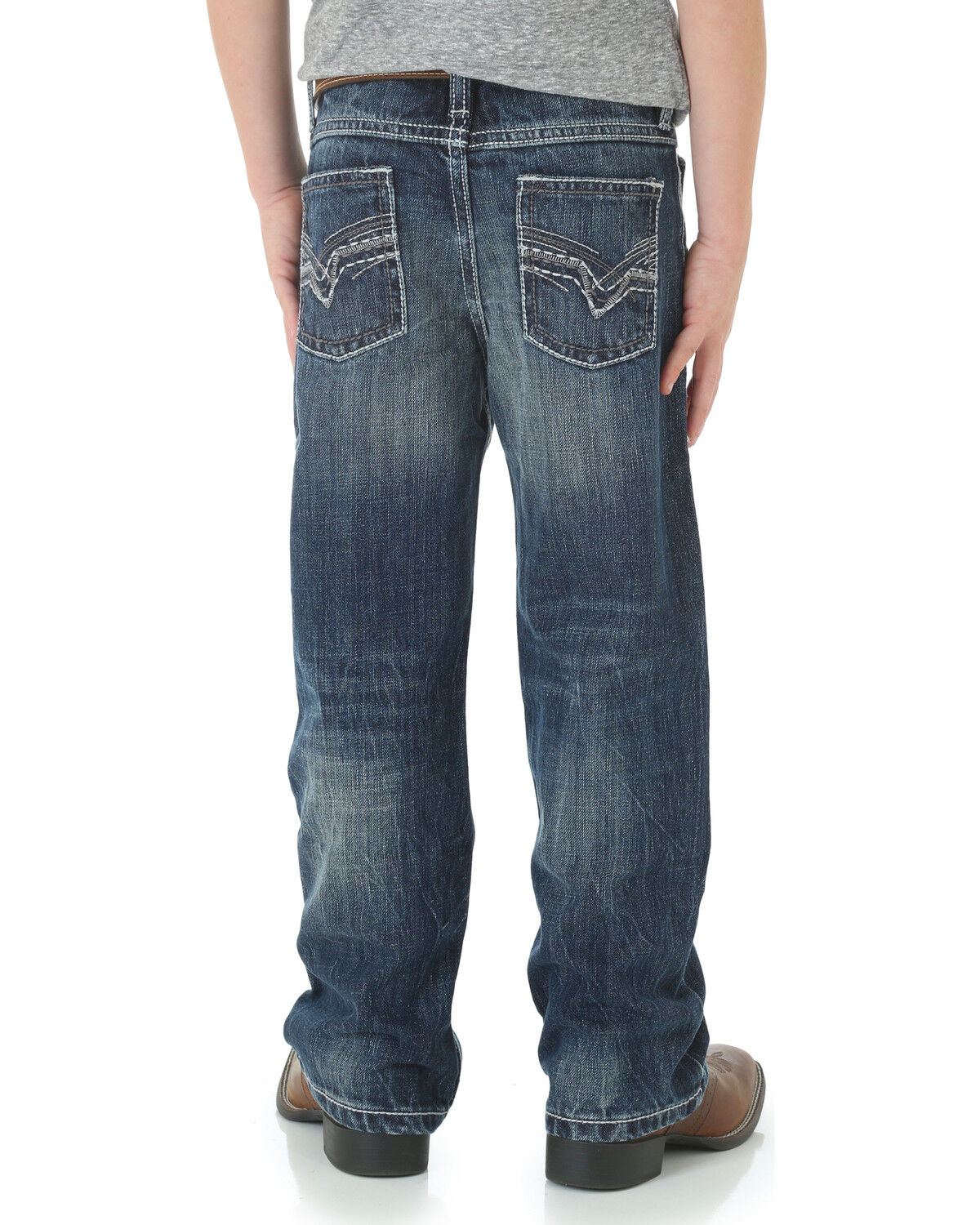 Boys' Wrangler 20X 42 Vintage Bootcut Jeans - 4-7