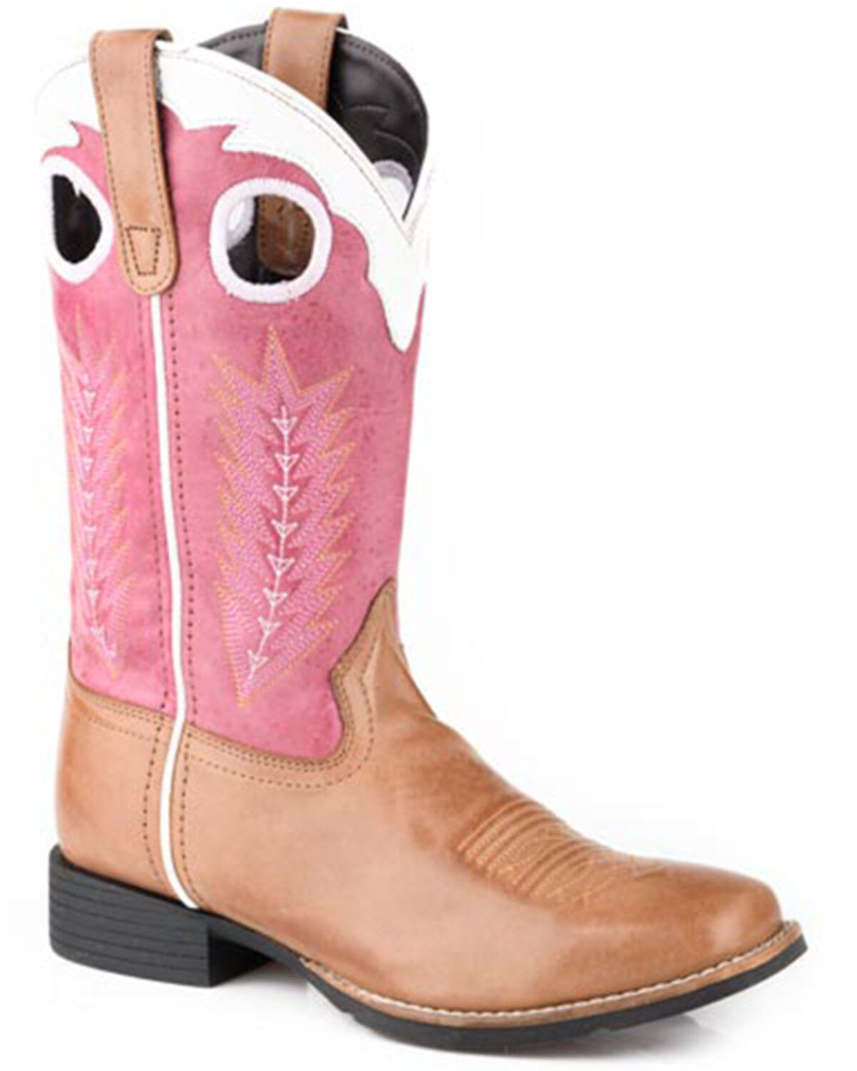 Women's Roper James Western Boots - Broad Square Toe