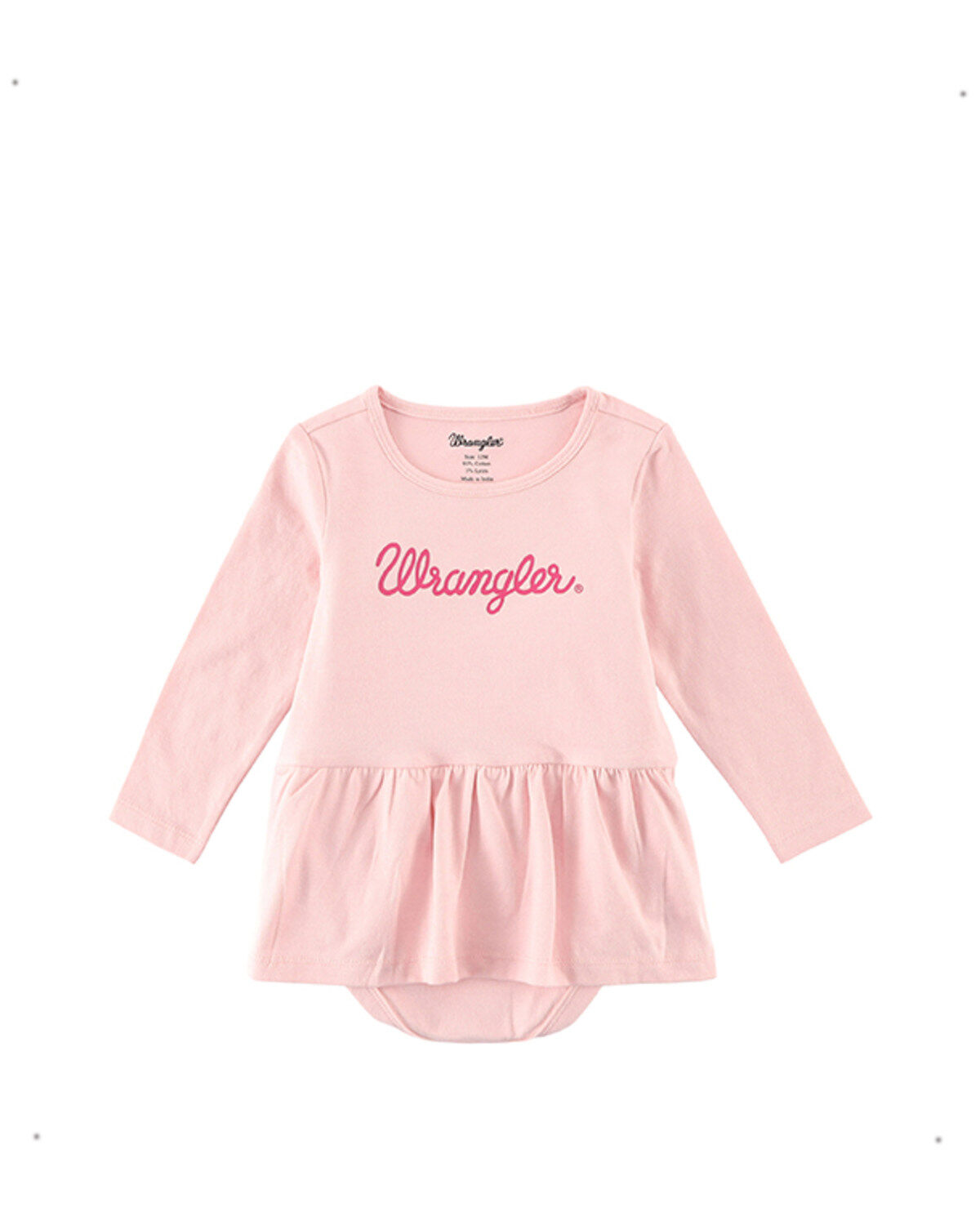Girls' Wrangler Infant Logo Onesie with Skirt