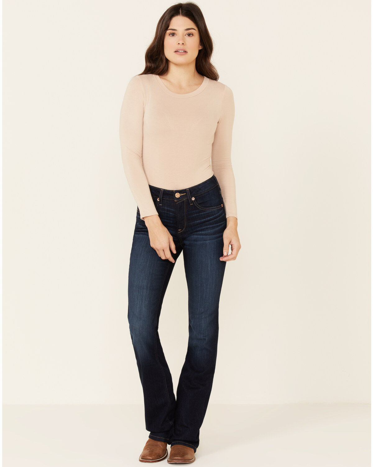 Women's Ariat Mid Rise Bootcut Jeans