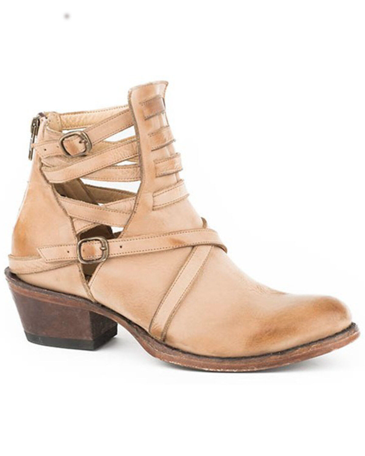 Women's Stetson Mercy Western Booties - Round Toe