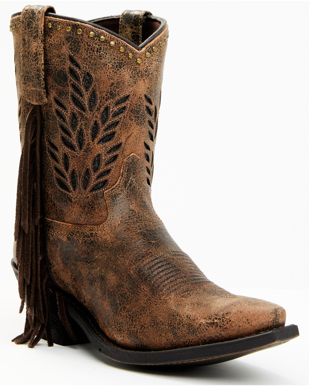 Women's Laredo Sweet Water Inlay Western Fashion Booties - Snip Toe