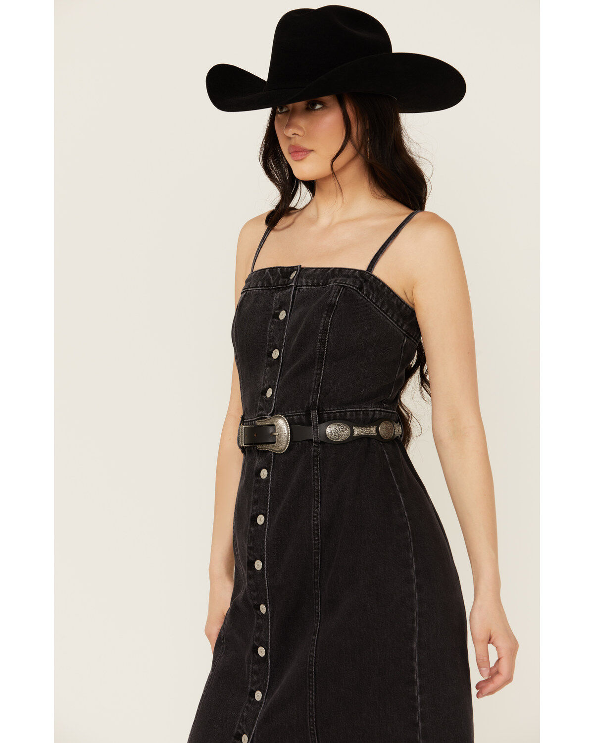 Women's Shyanne Concho Scalloped Belt