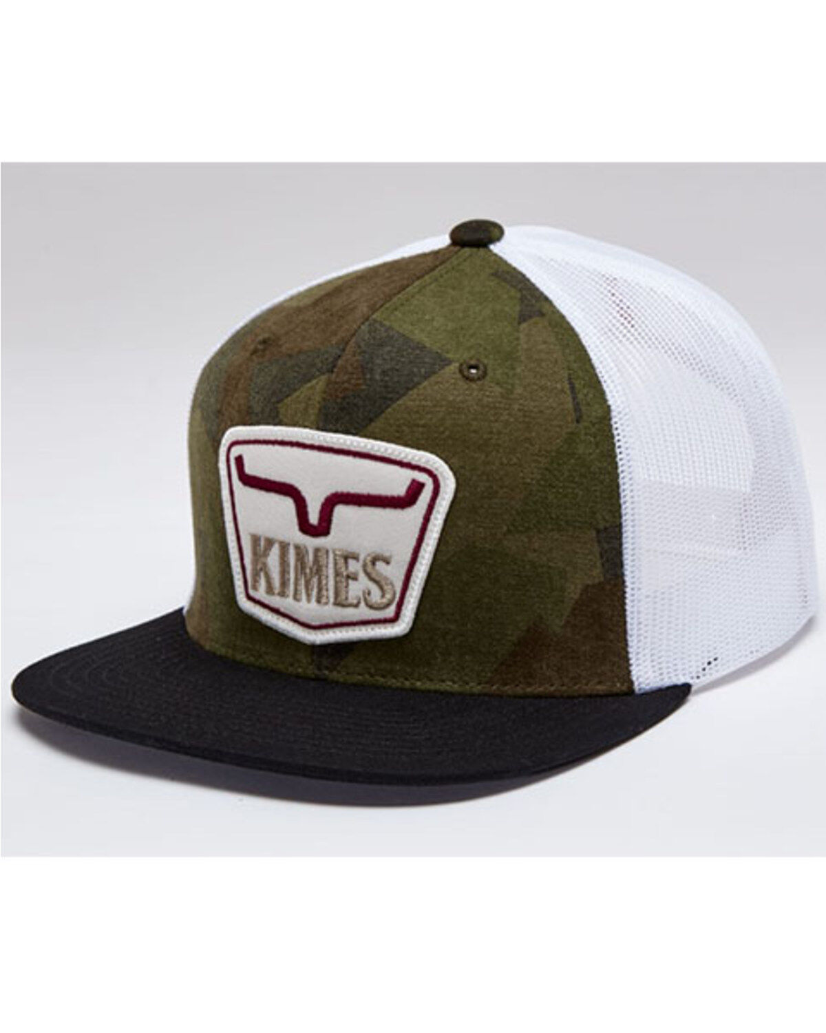 Men's Kimes Ranch Army Camo Tall Boy Mesh-Back Ball Cap