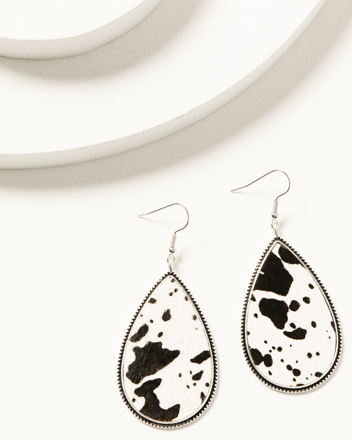 Women's Shyanne Teardrop Cow Hair-On Earrings