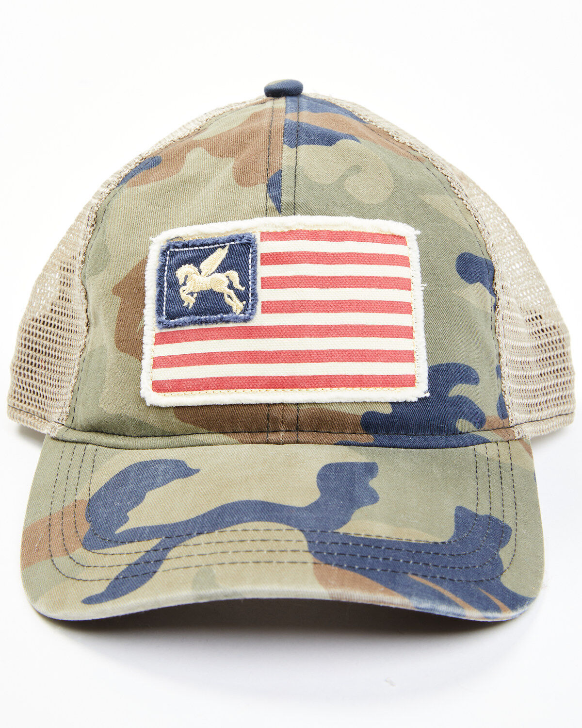 Women's Idyllwind Star Spangled Camo Baseball Cap