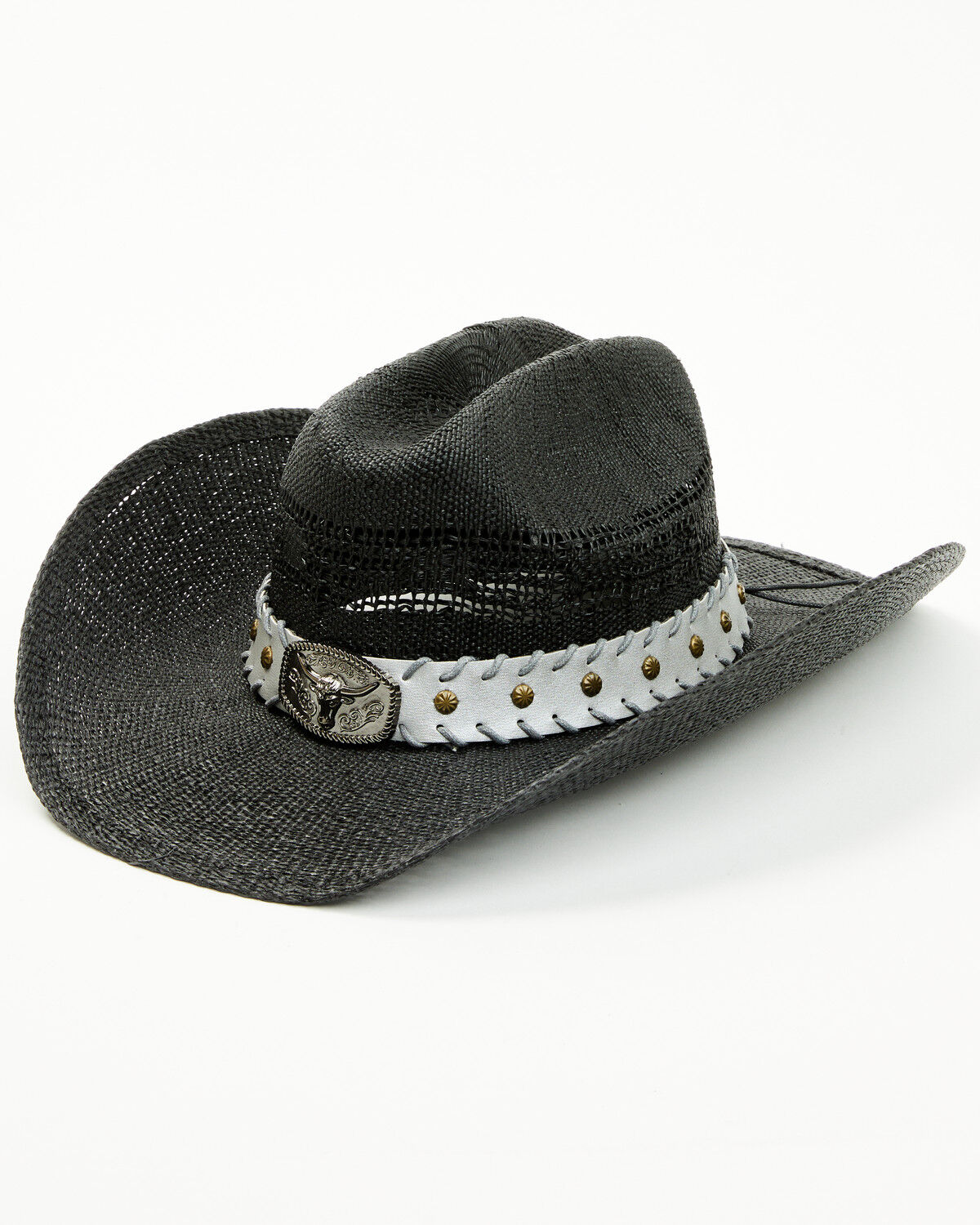 Cody James Longhorn Luke Straw Cowboy Hat