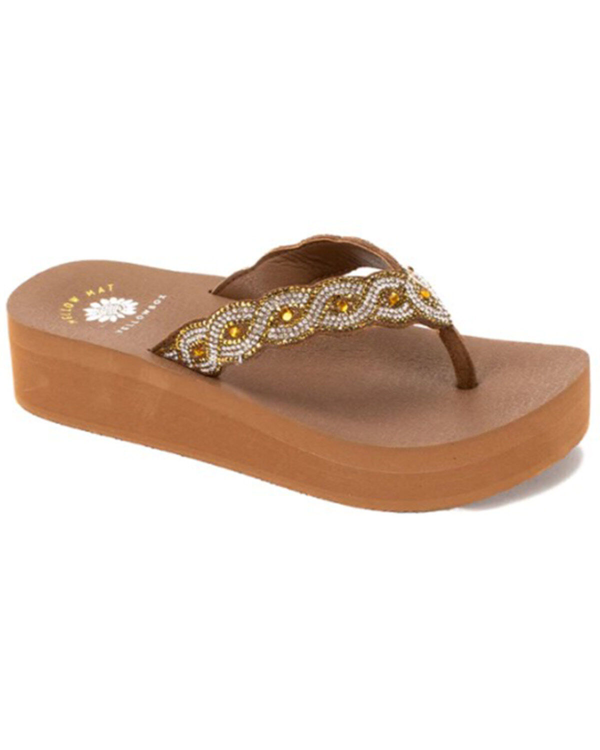 Women's Yellow Box Barbara Flip-Flops