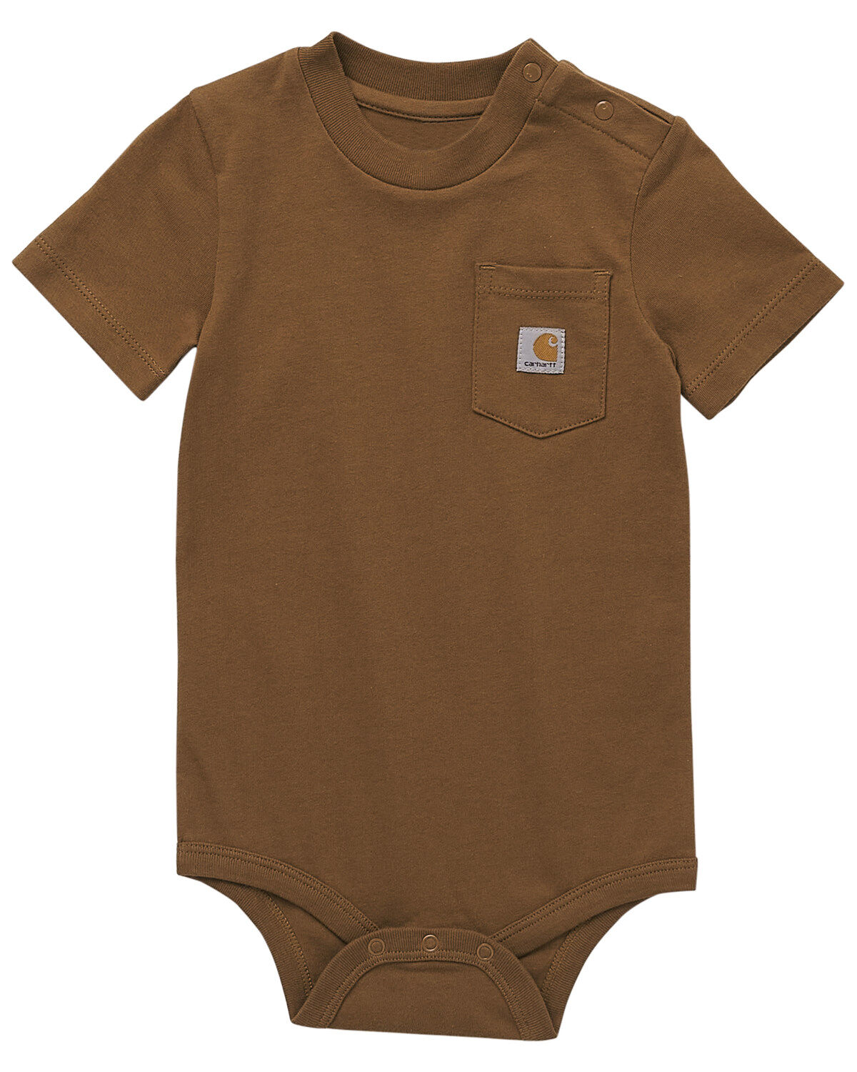 Boys' Carhartt Infant Short Sleeve Pocket Onesie