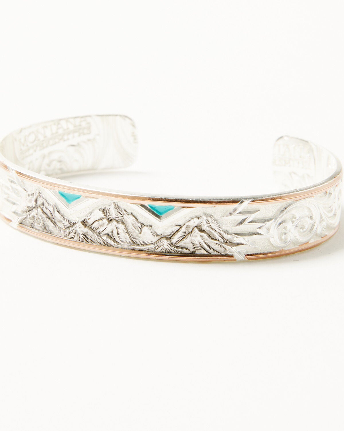 Montana Silversmiths X Ian Munsick Cloudy Mountain Bracelet Cuff