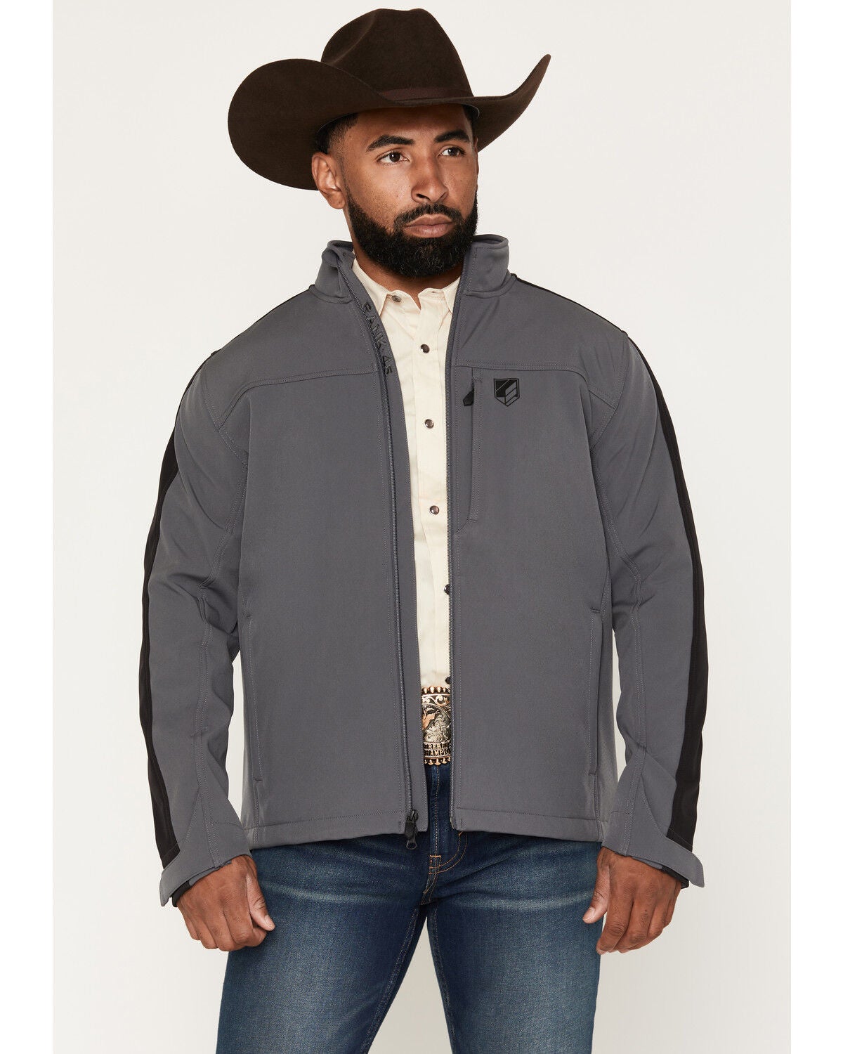 Men's RANK 45 Bandana Color Block Softshell Jacket