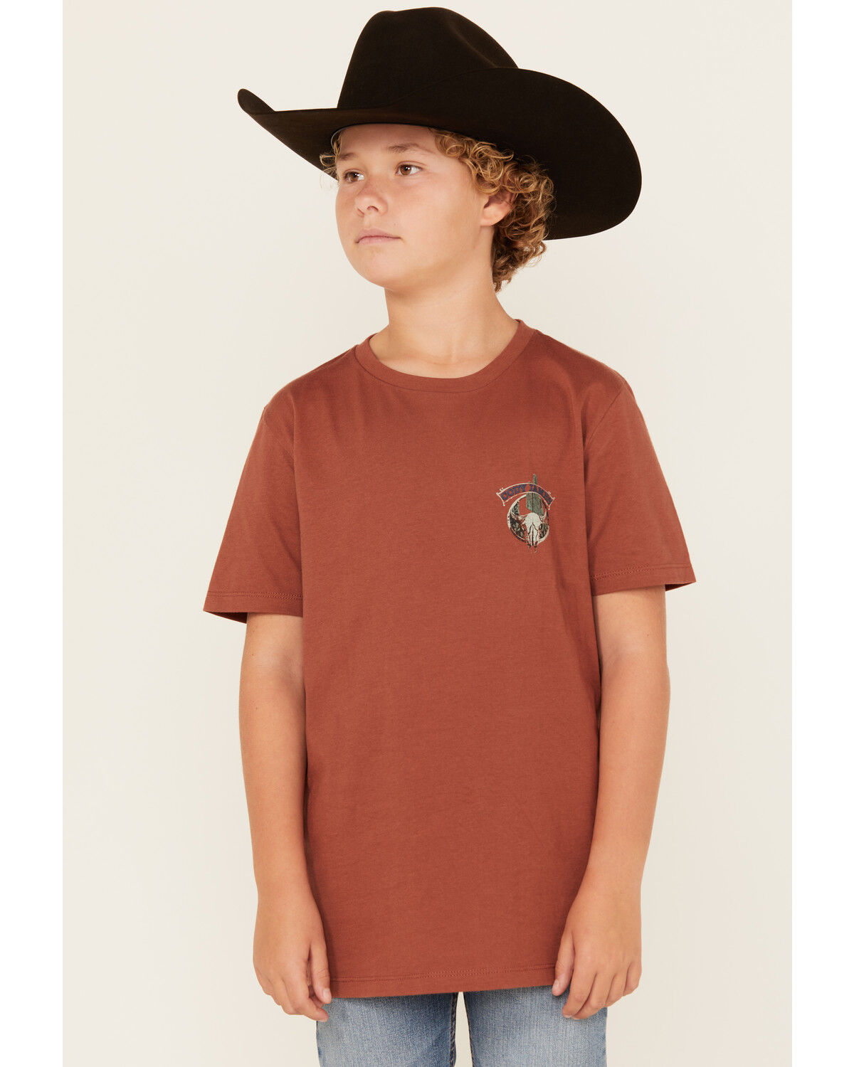Boys' Cody James Steer Head Short Sleeve Graphic T-Shirt