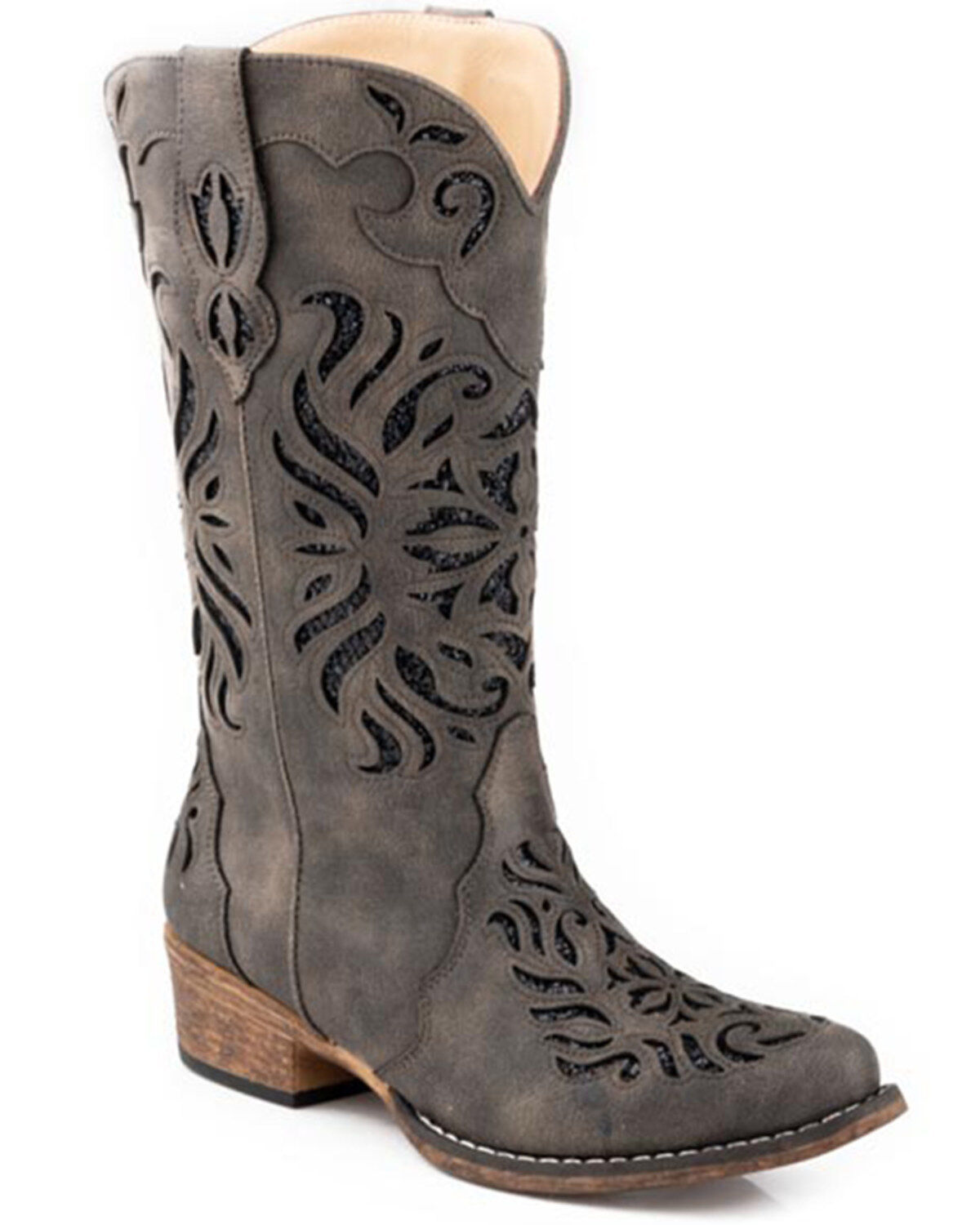 Women's Roper Riley Glitz Western Boots - Snip Toe
