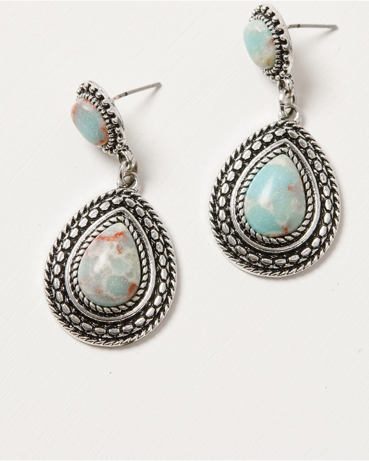 Shyanne Jasper Tear Drop Earrings