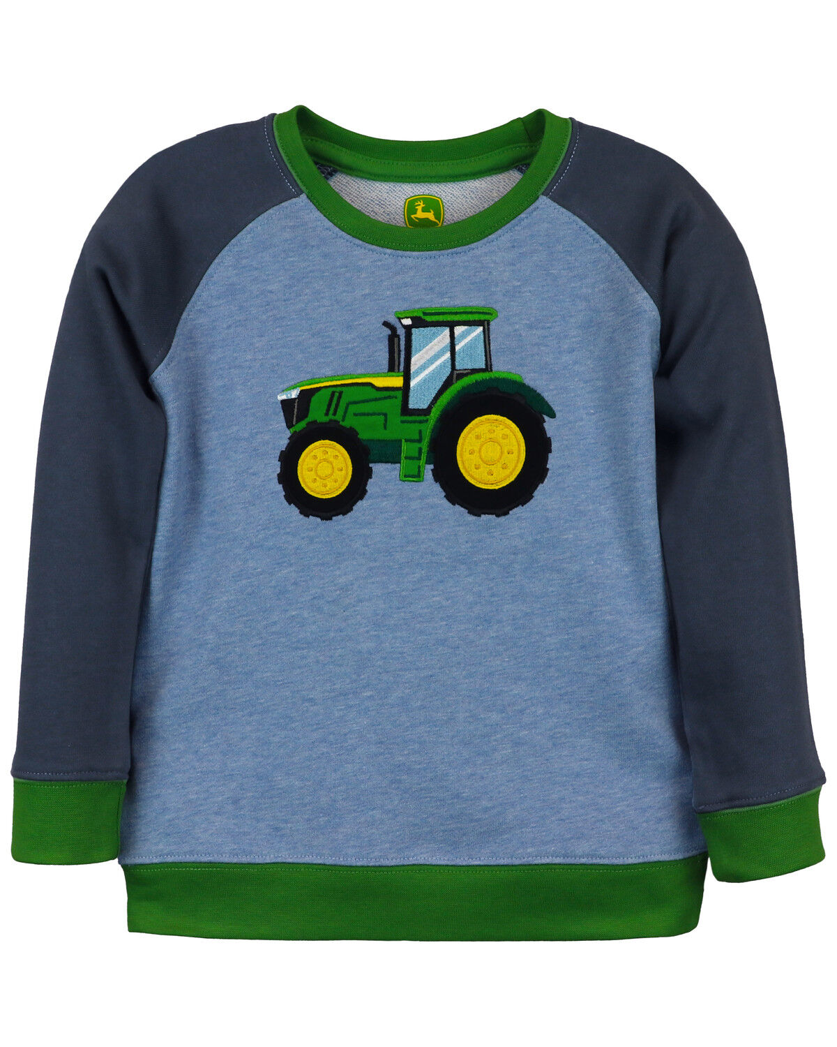 Boys' John Deere Toddler Tractor Crew Neck Sweatshirt